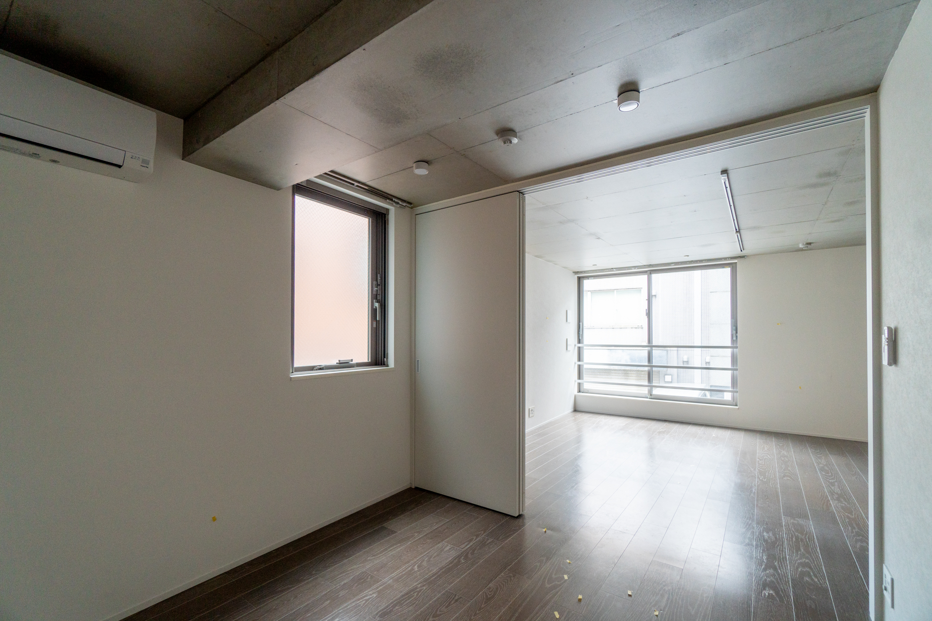 角部屋なので2面採光