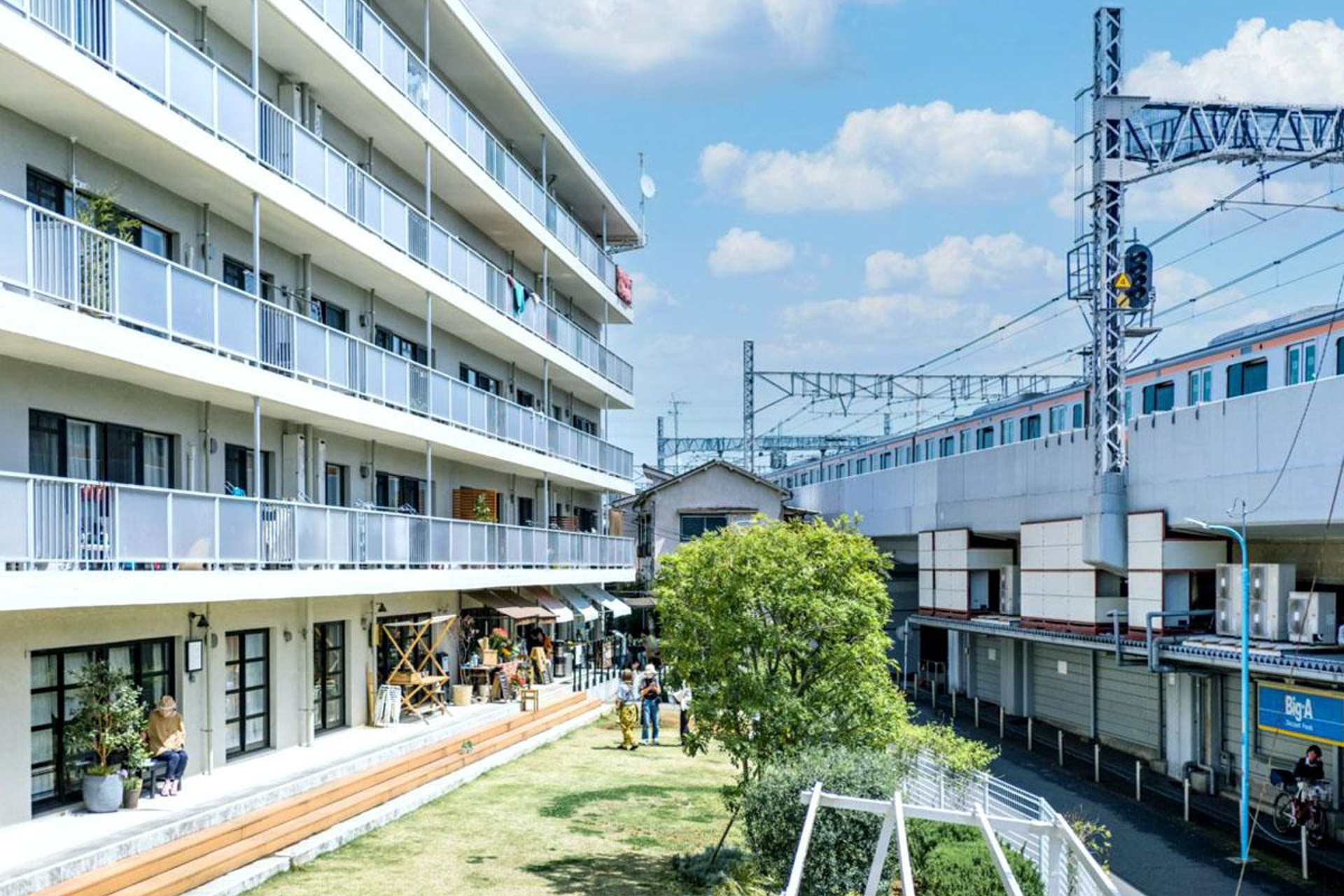 高円寺アパートメントの姿（A棟）