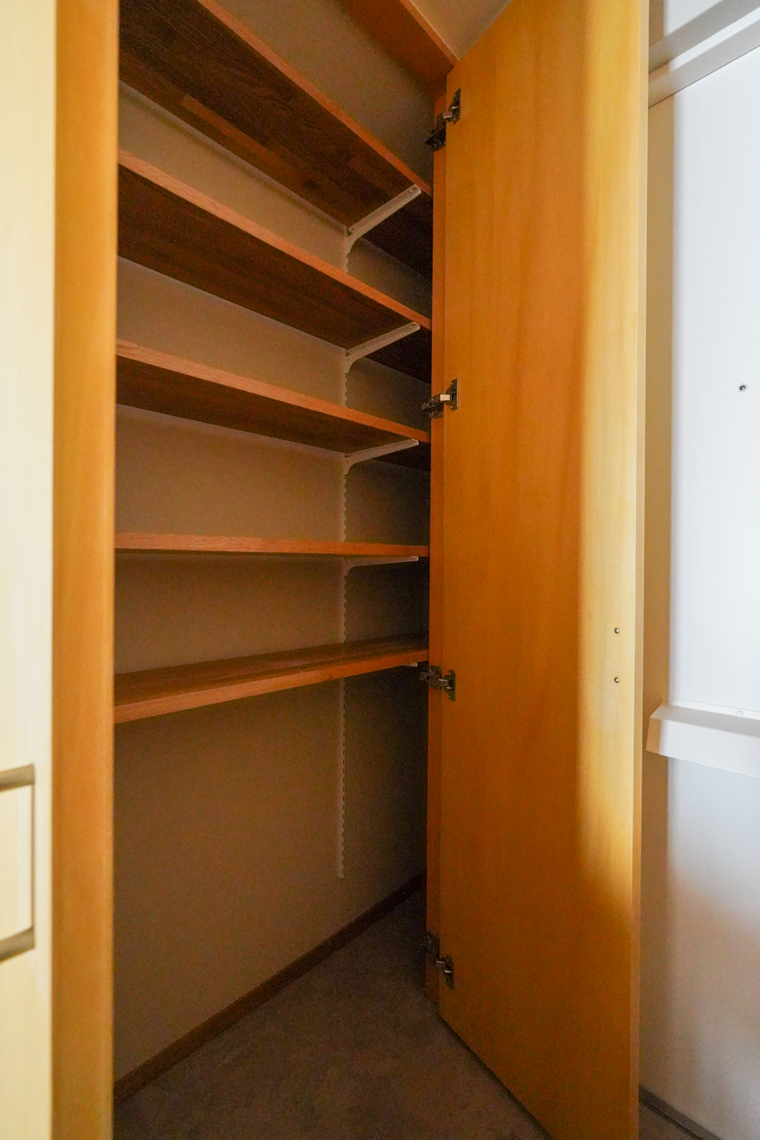 下駄箱的収納も大きめサイズ