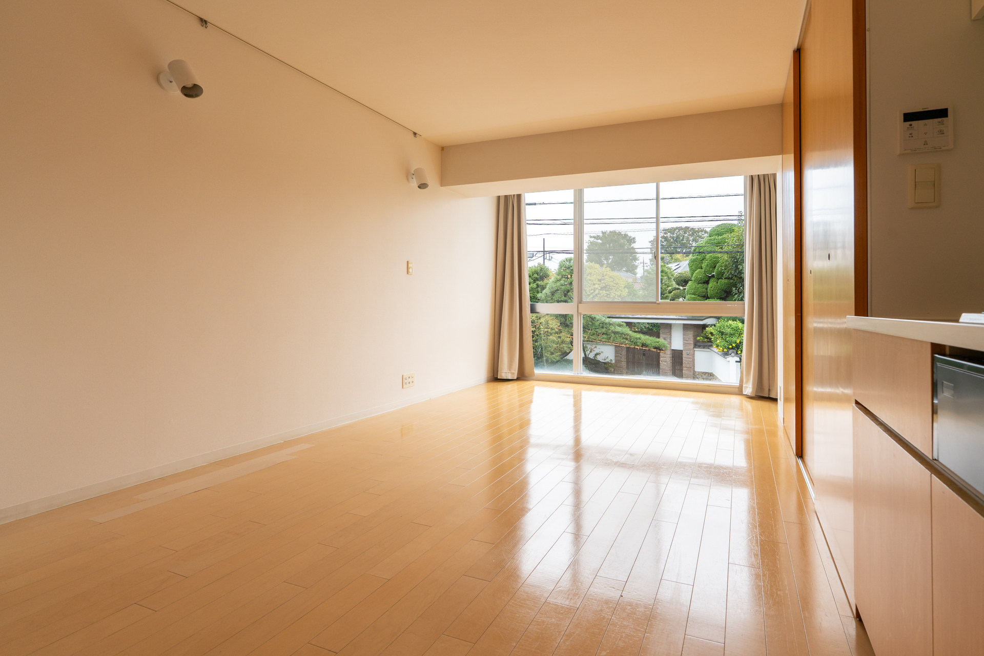 視線が気にならない窓外は嬉しい