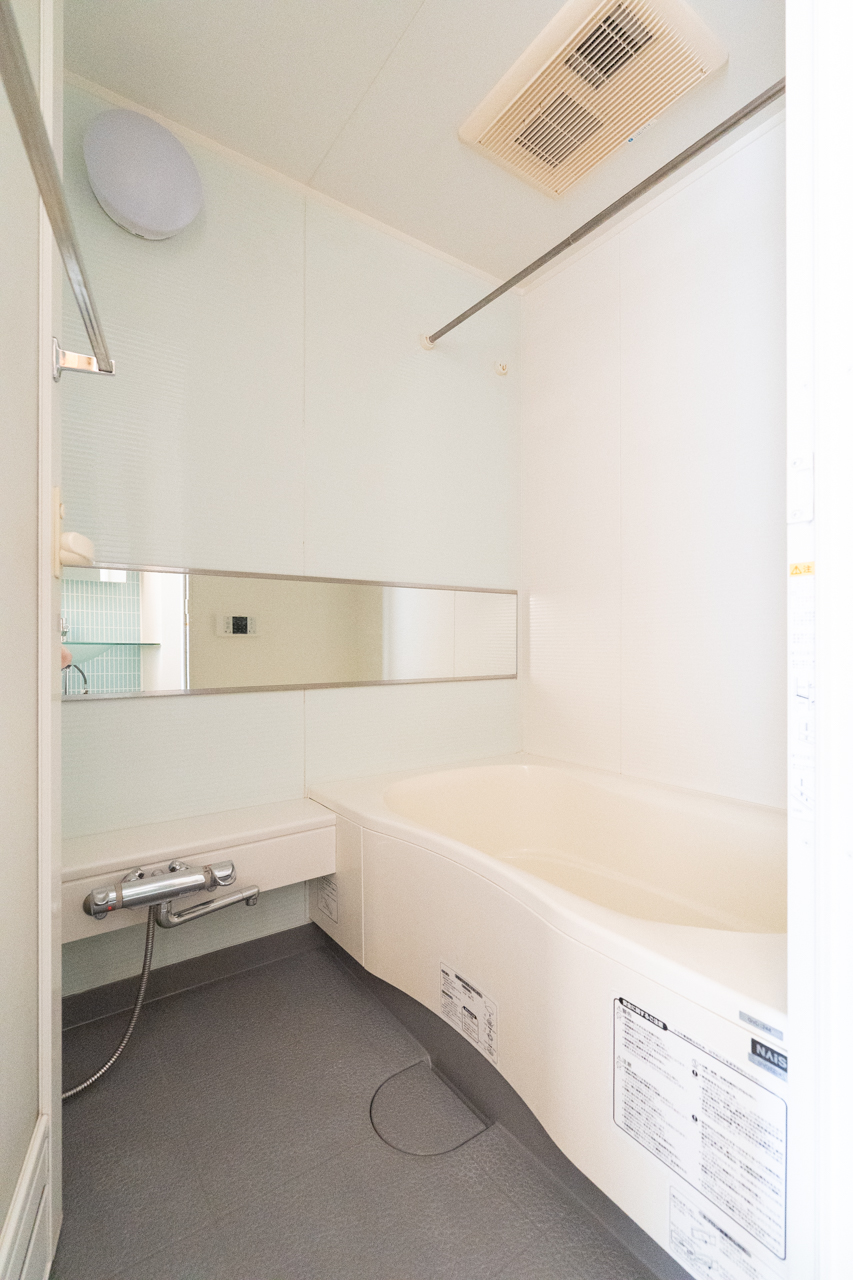 お風呂も広め