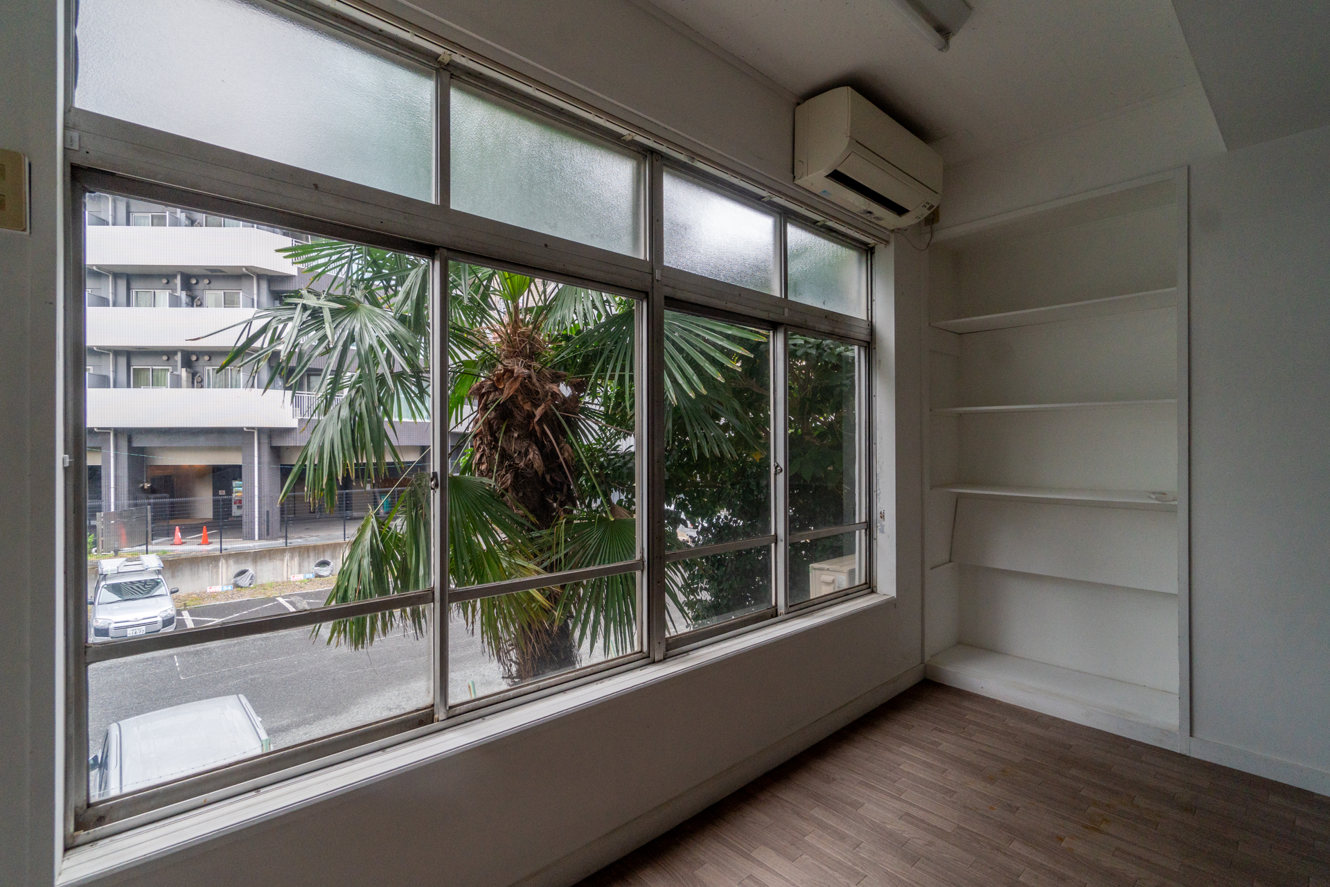 2階ならではの景色（203号室）