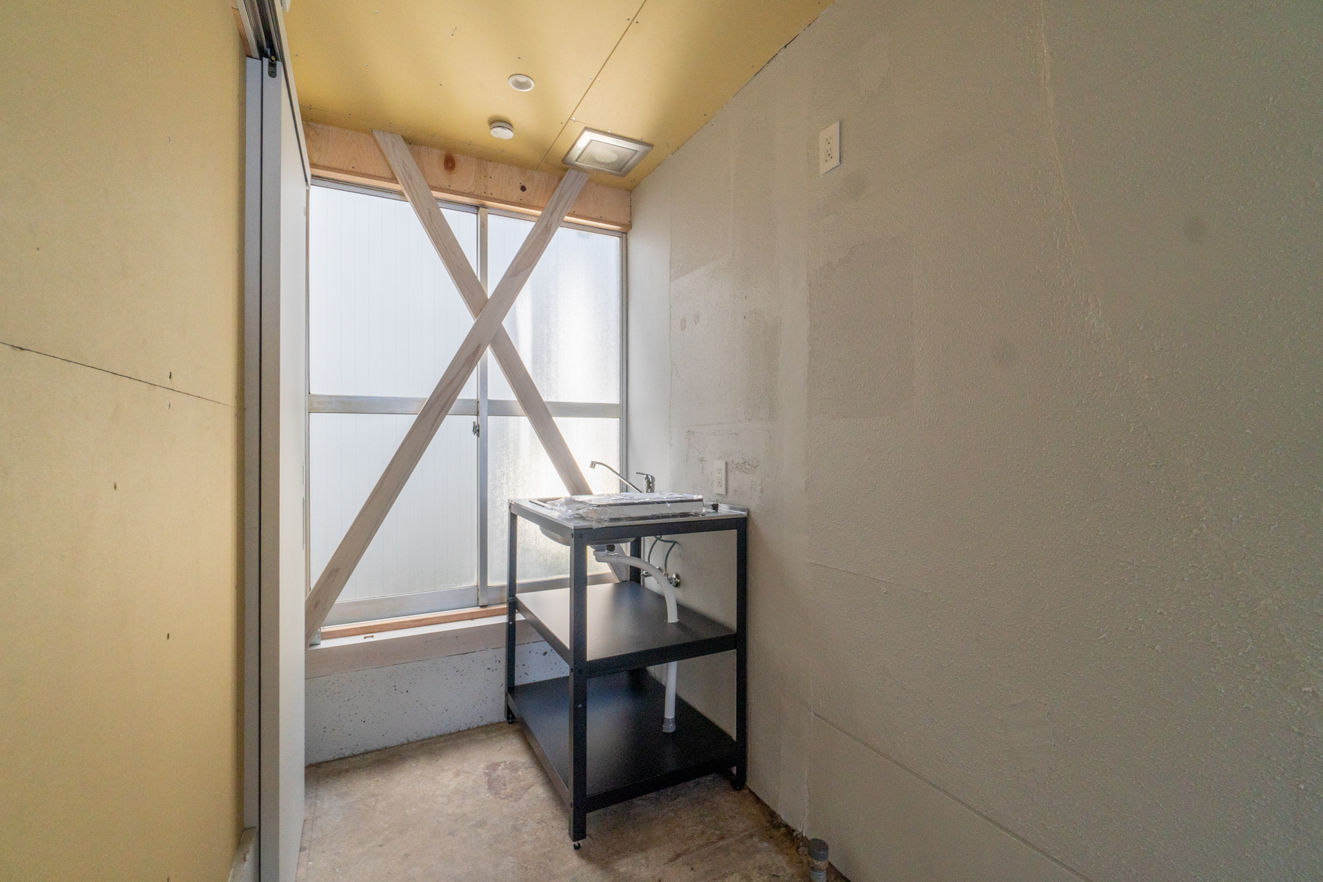 窓が2面なのはありがたい