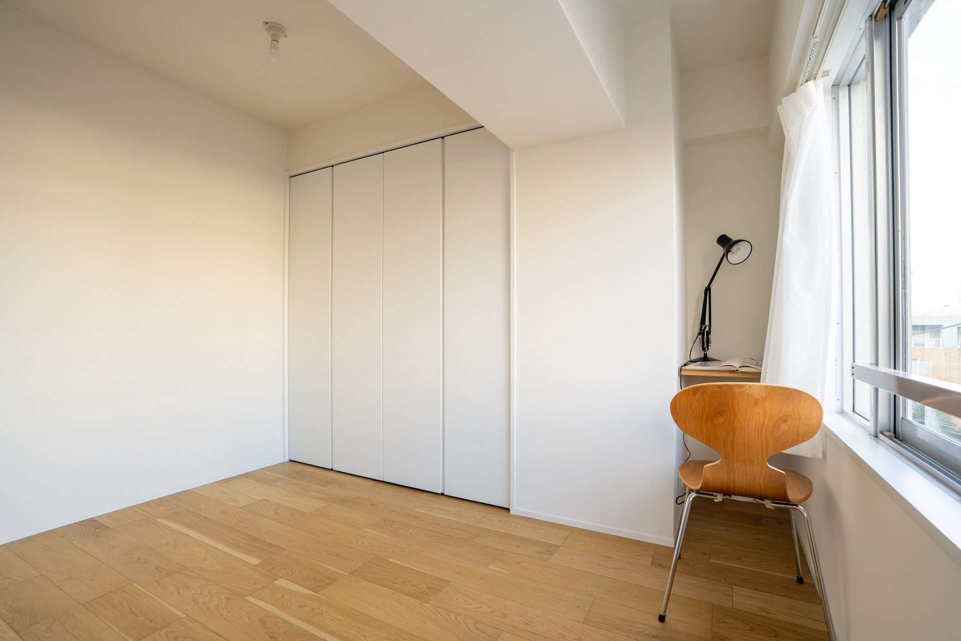 全ての個室に収納