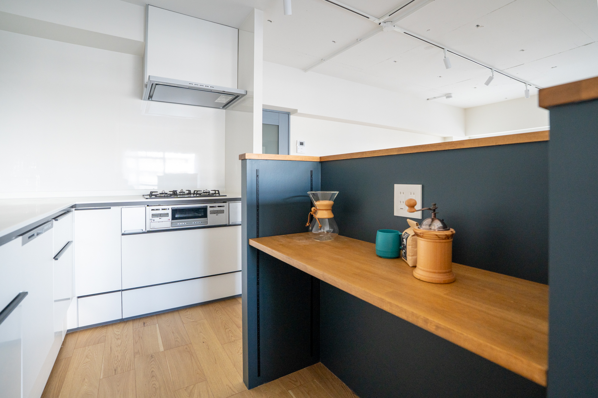 キッチンカウンターはコーヒー好きの人に特に良さそう