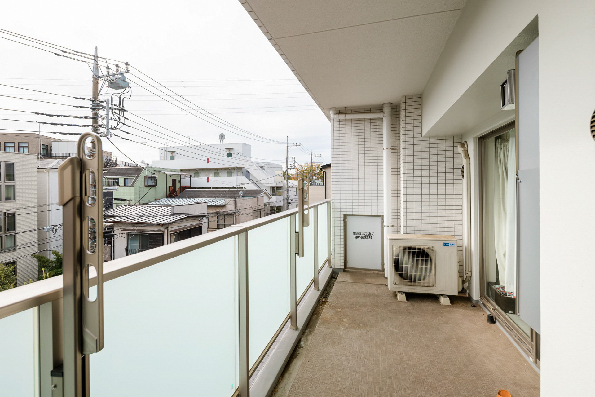 広めのバルコニー