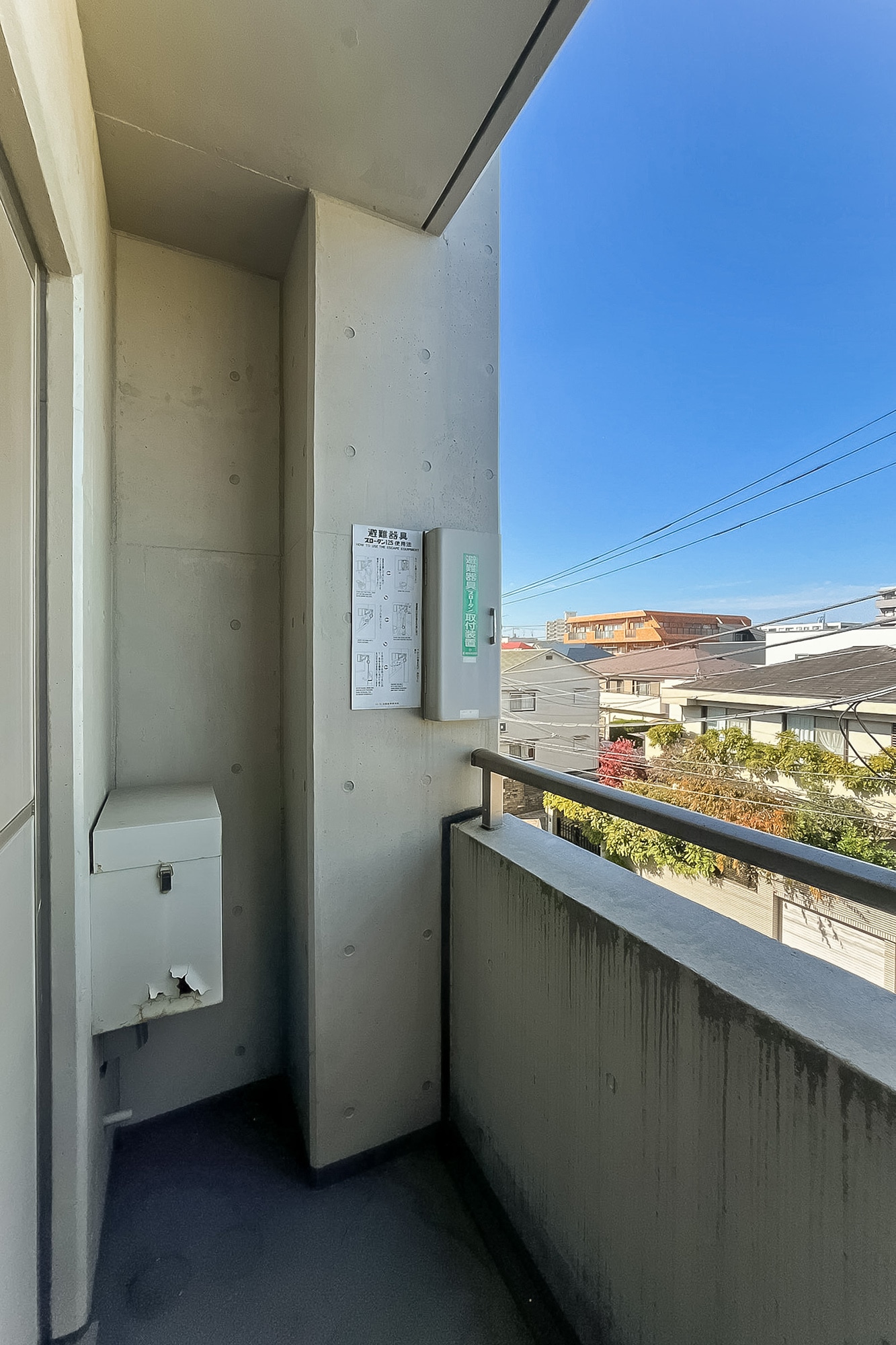 バルコニー付き