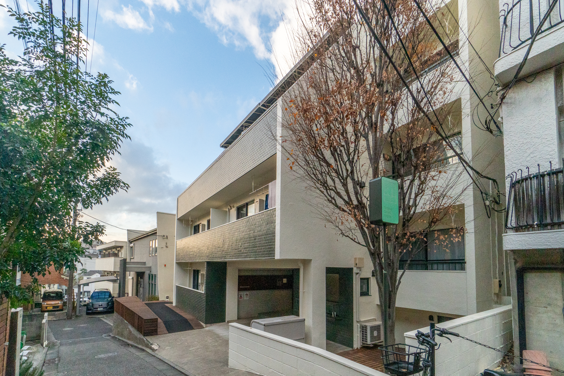 レトロさを活かした可愛い外観