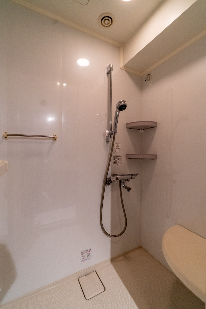 広さのあるシャワールーム