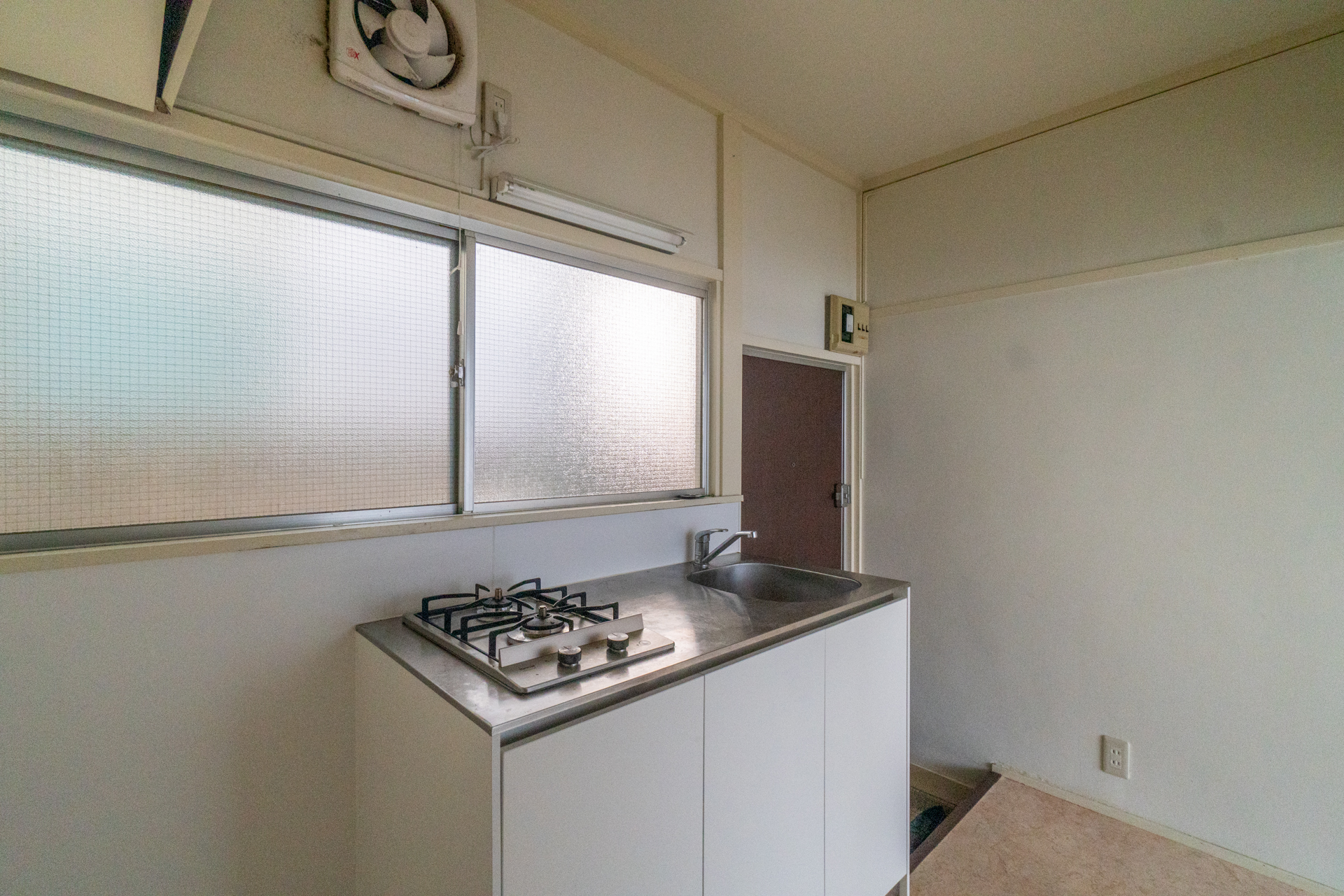 2口ガスコンロ付きはうれしい！