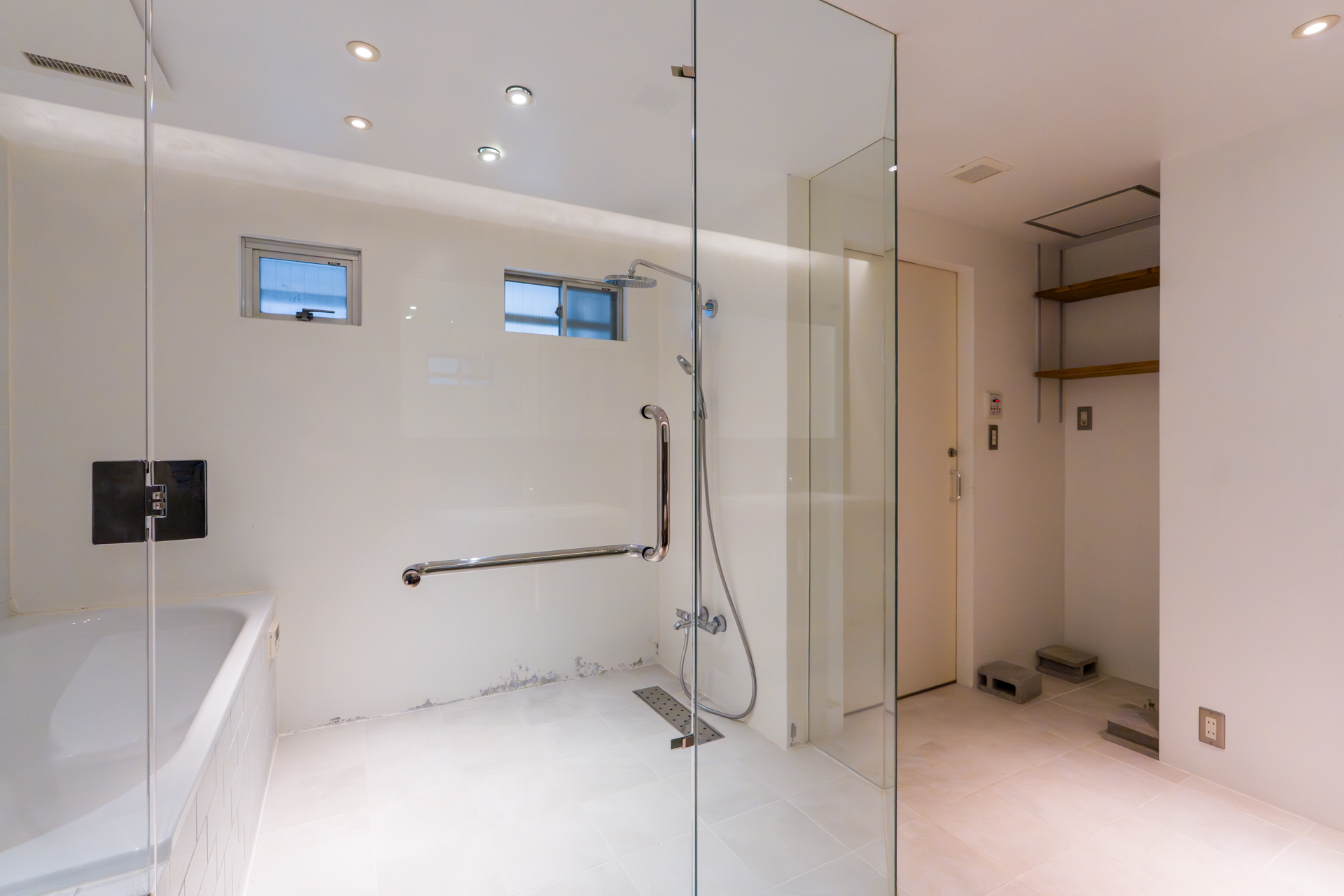 およそマンションとは思えないホテルライクなバスルーム