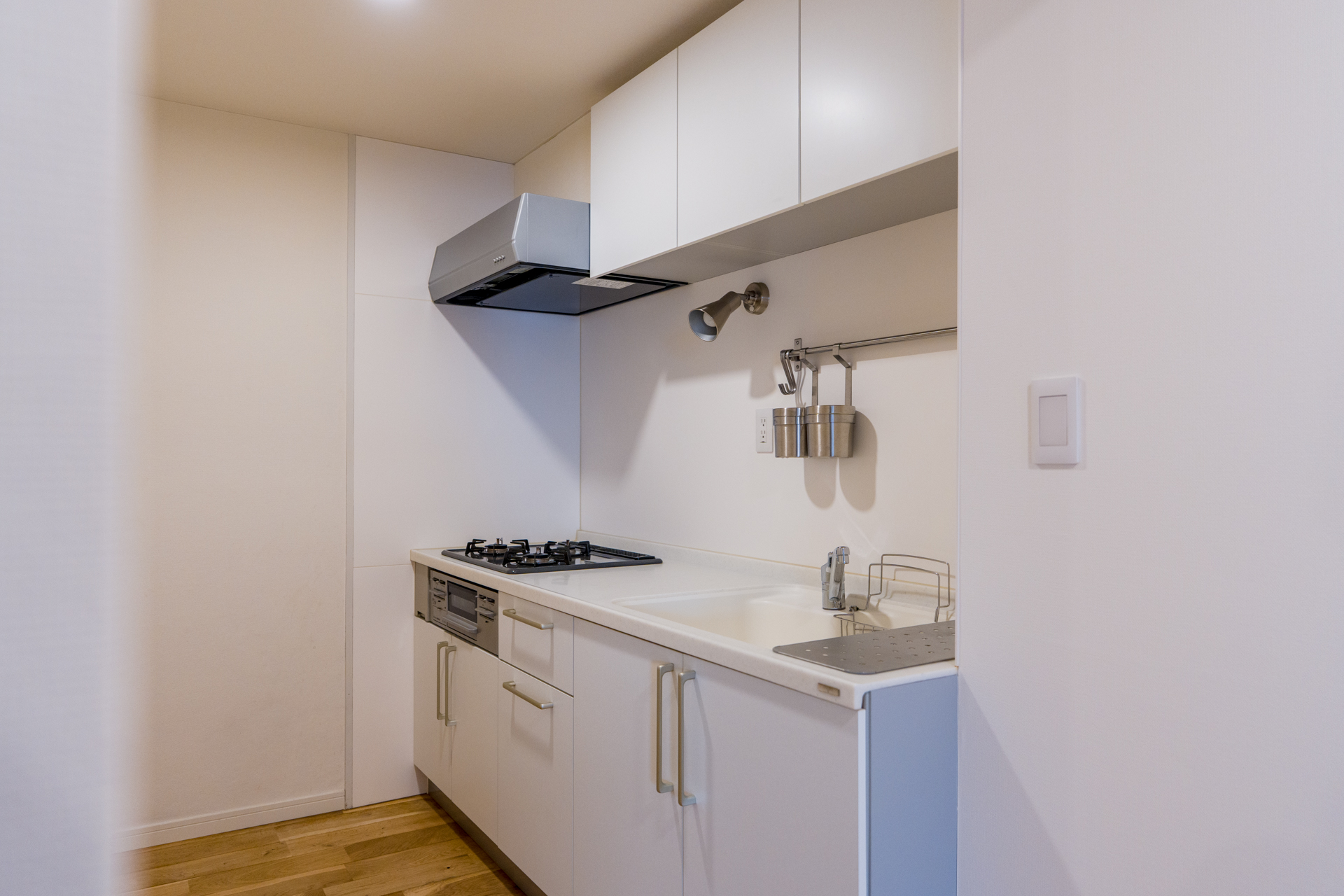 調理のしやすい余白のあるキッチン