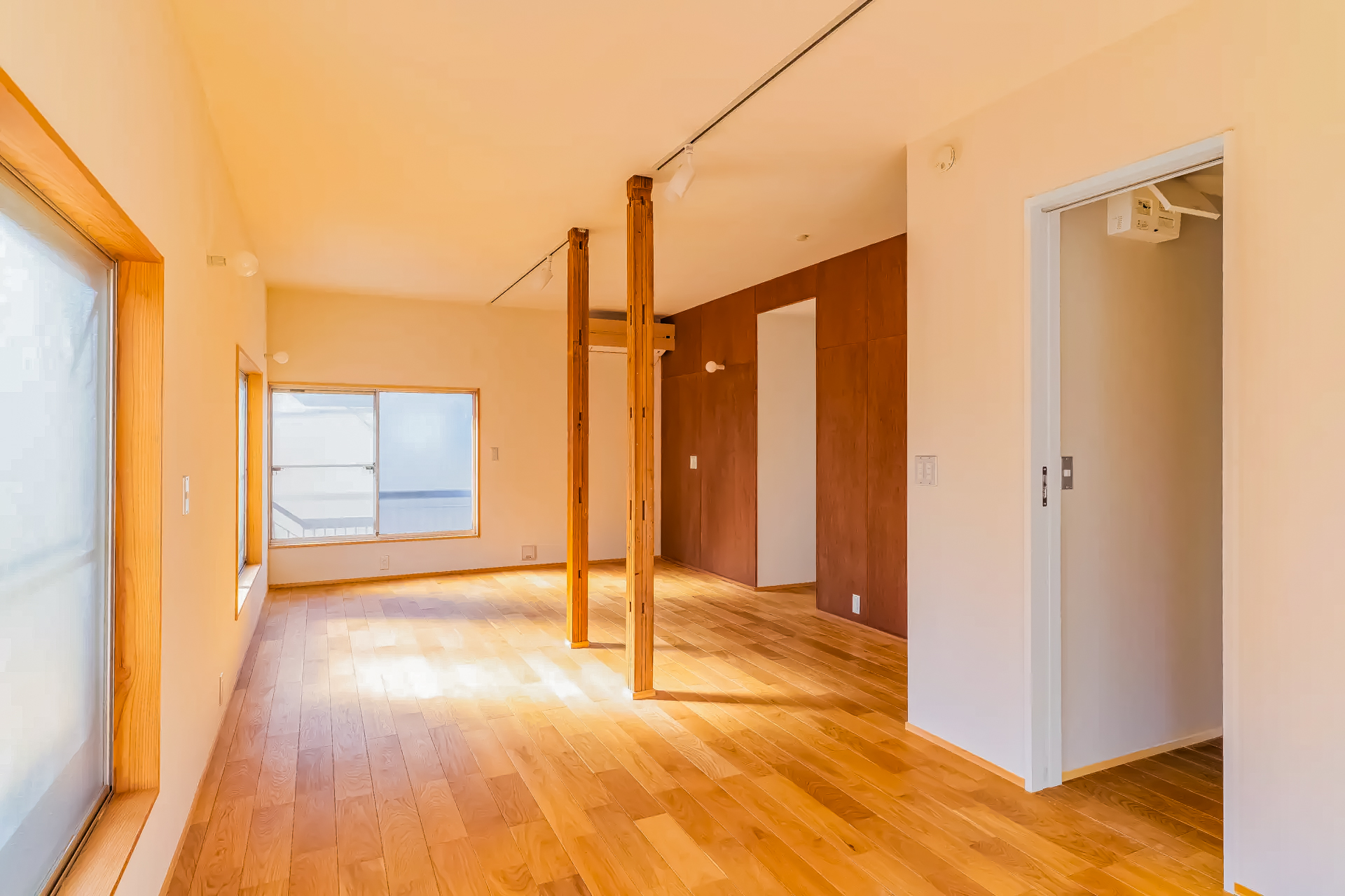 奥側からの視点