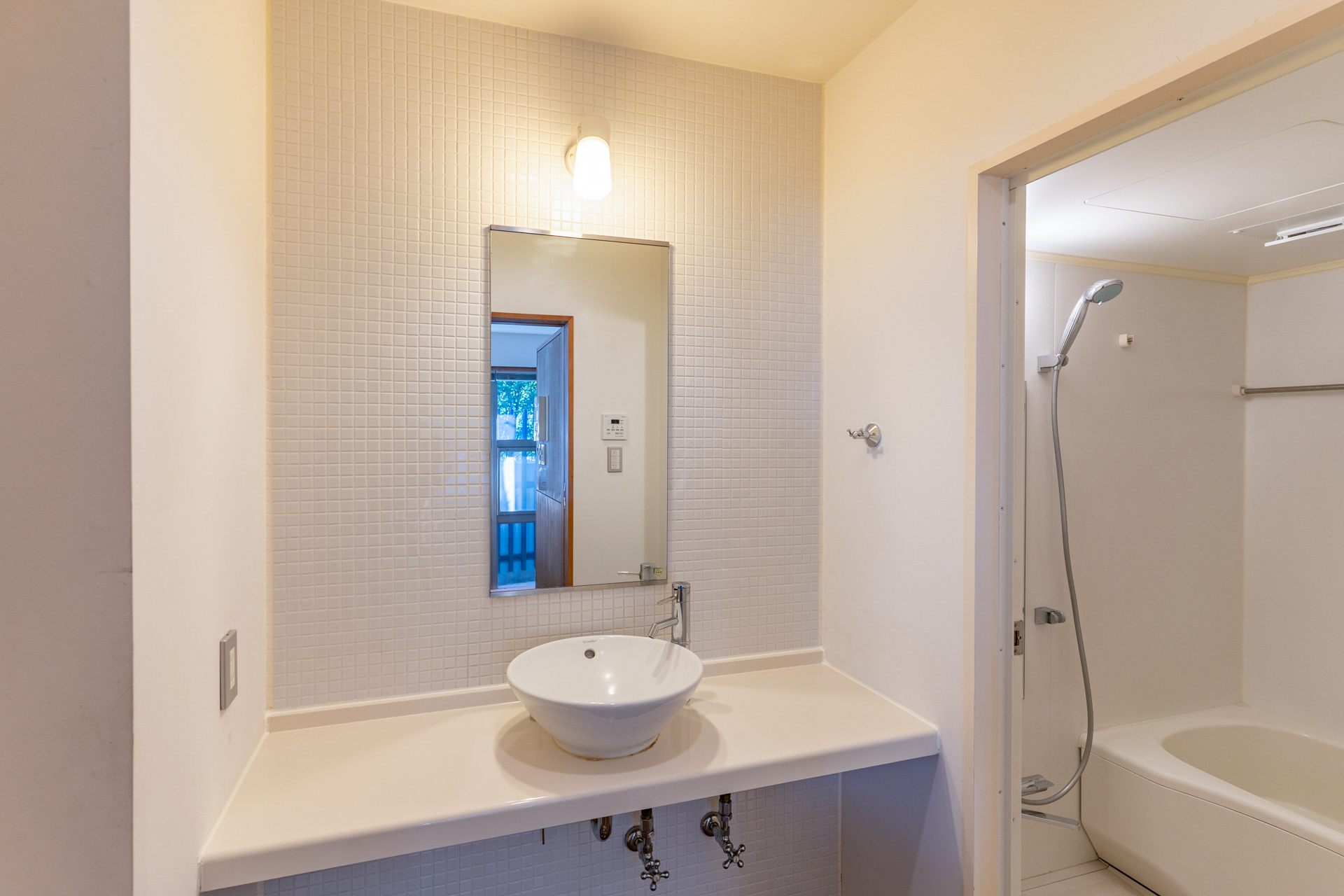 作業もしやすい洗面台