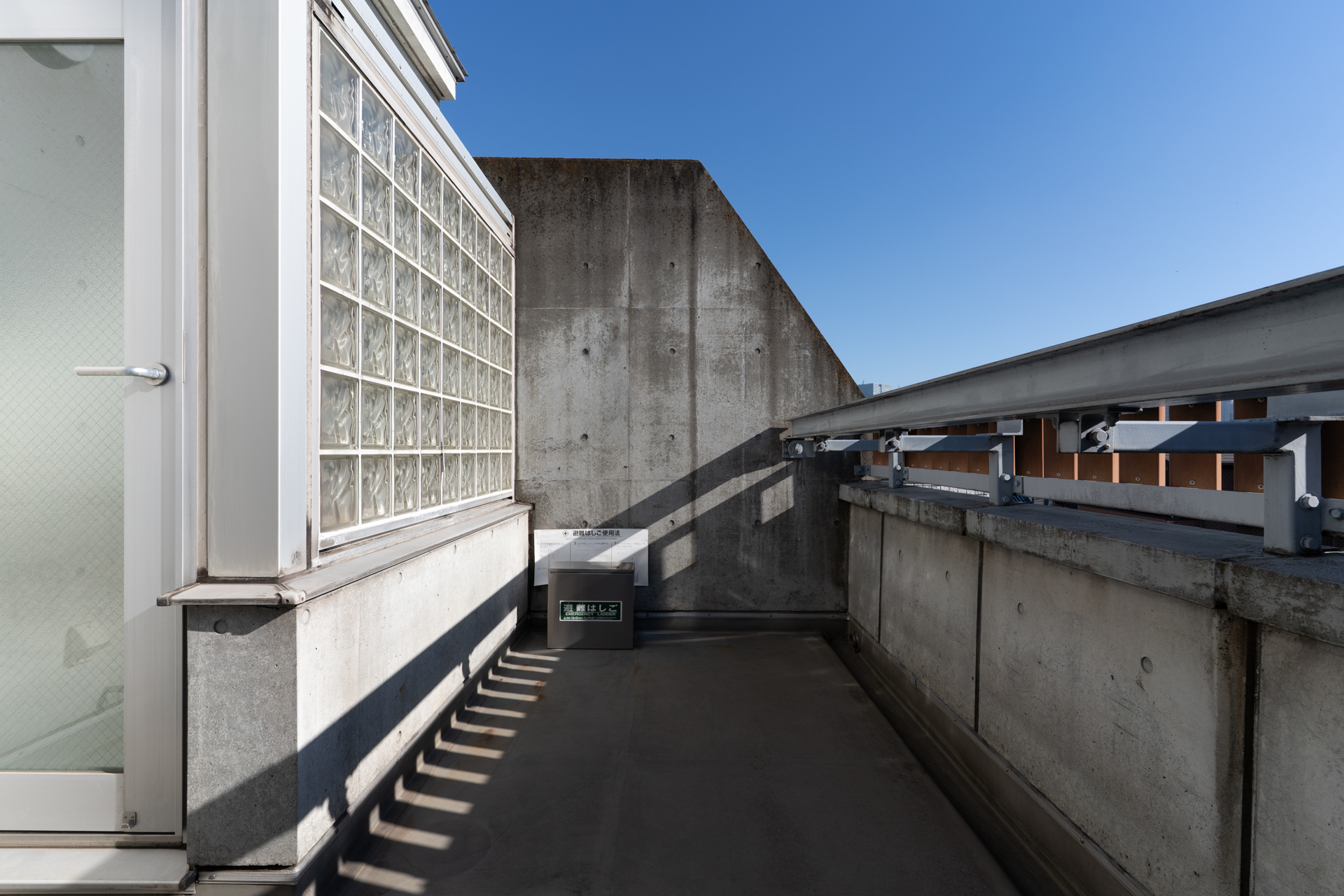 十分なバルコニー幅