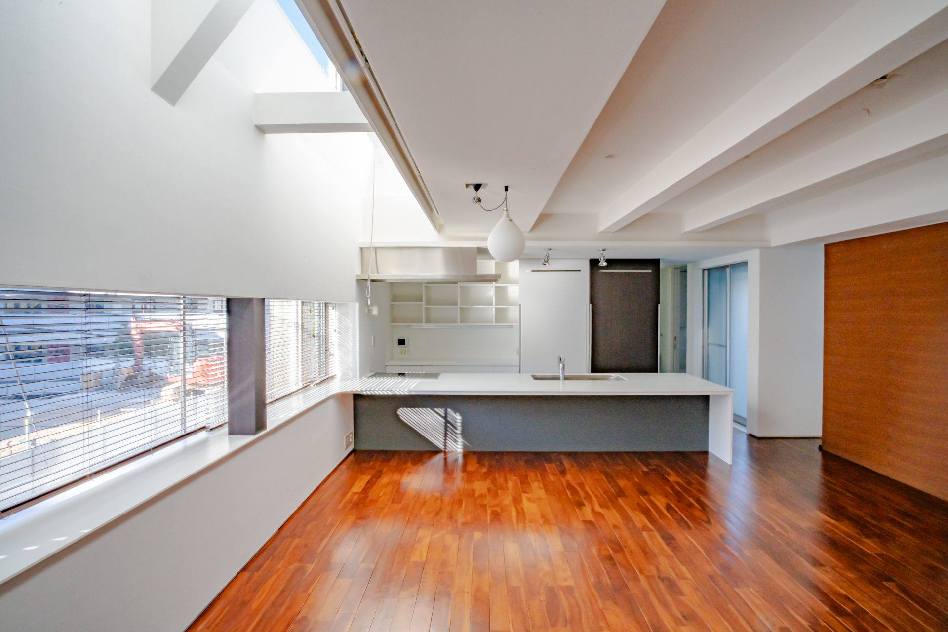 吹き抜けのあるLDK