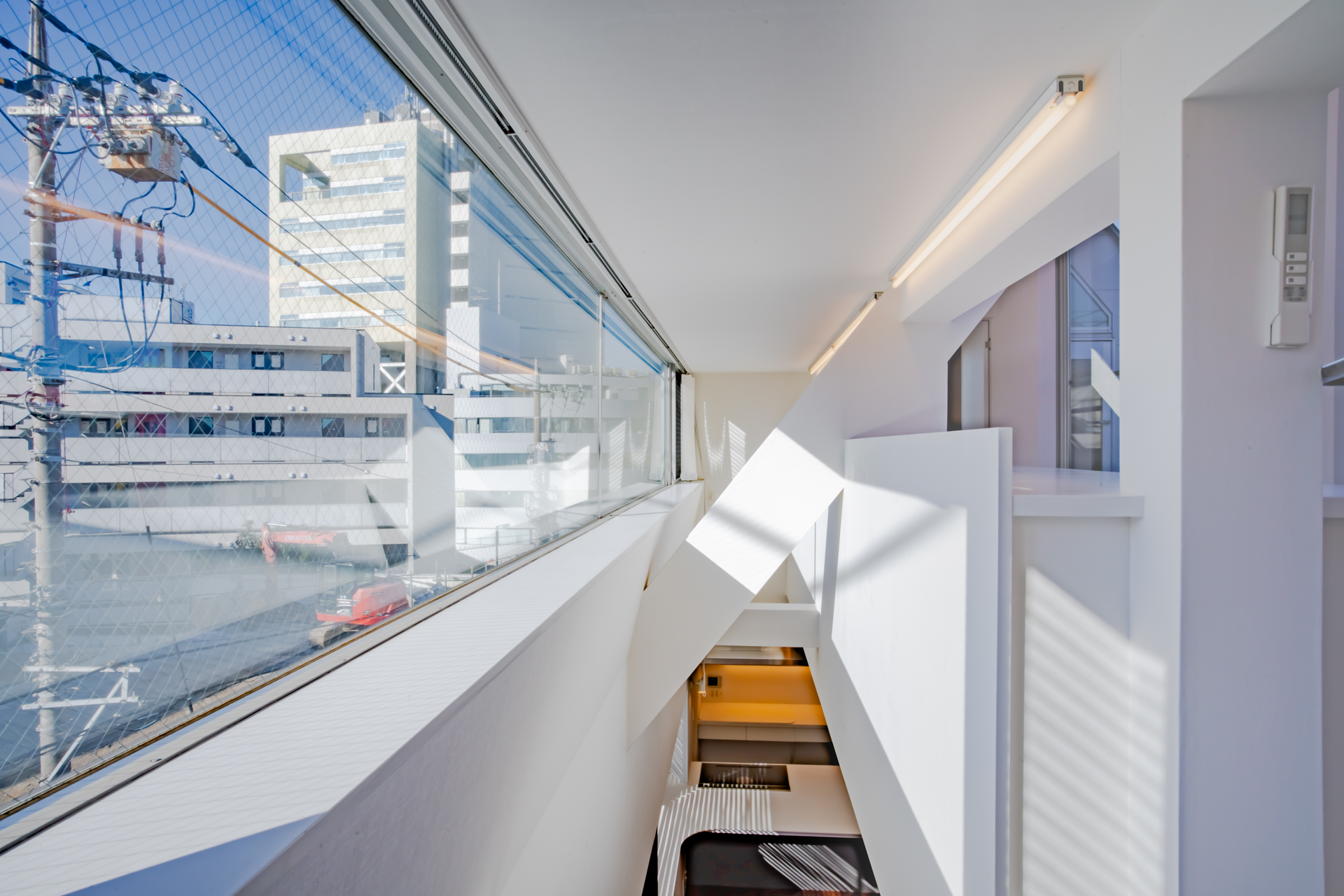 吹き抜けの空間