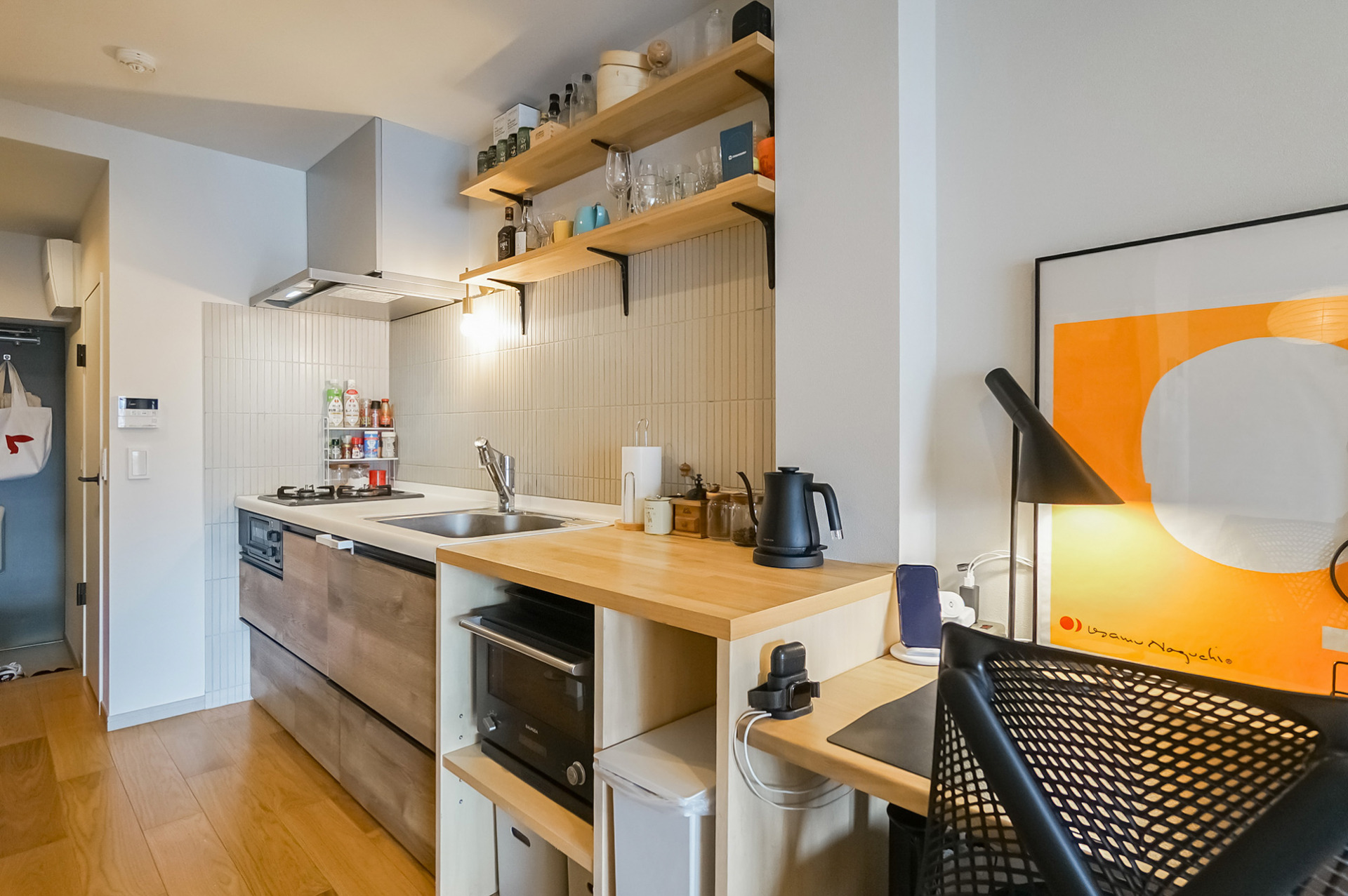 キッチンは料理好きな人にも喜ばれそう