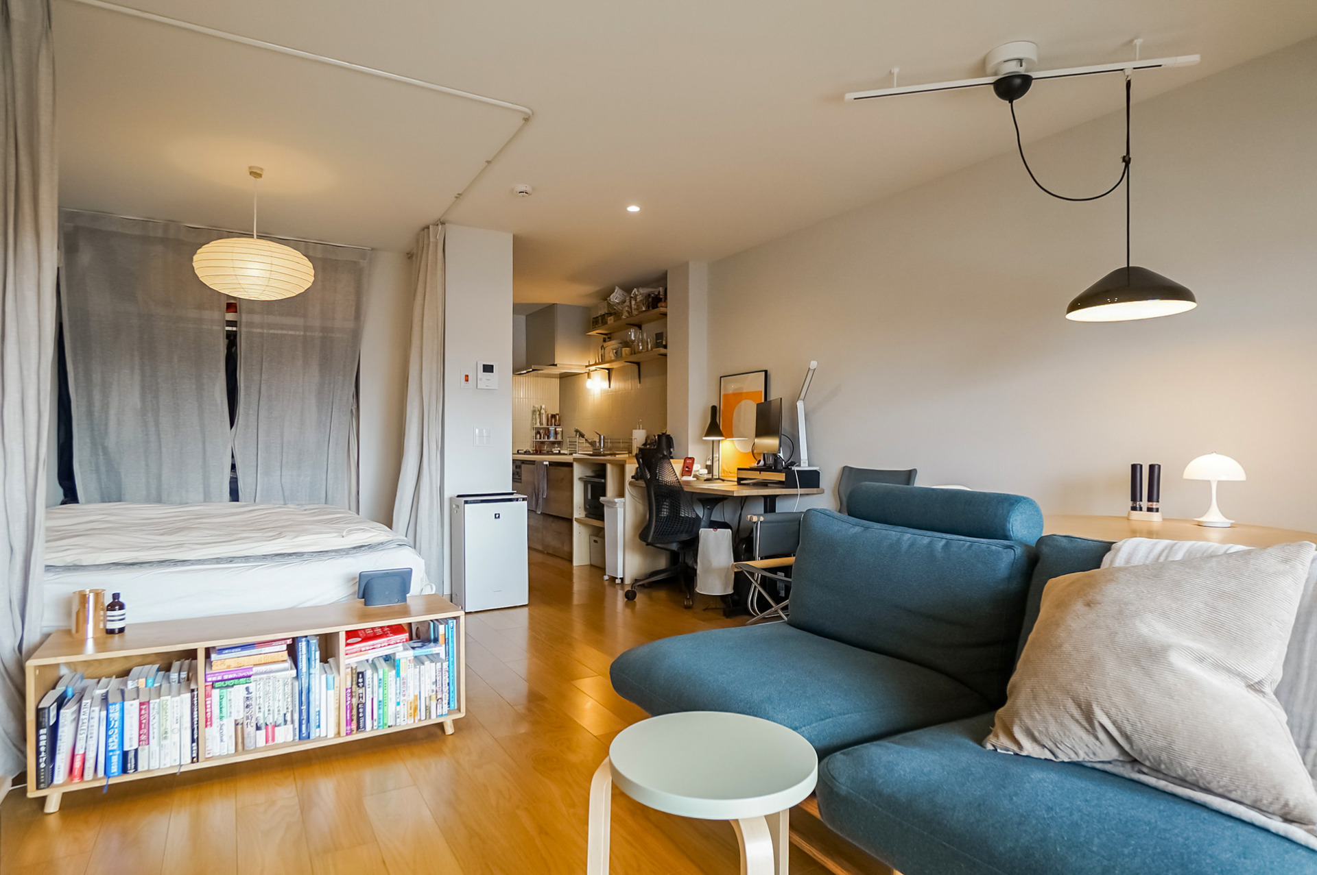 寝室のカーテンは普段開けておいて