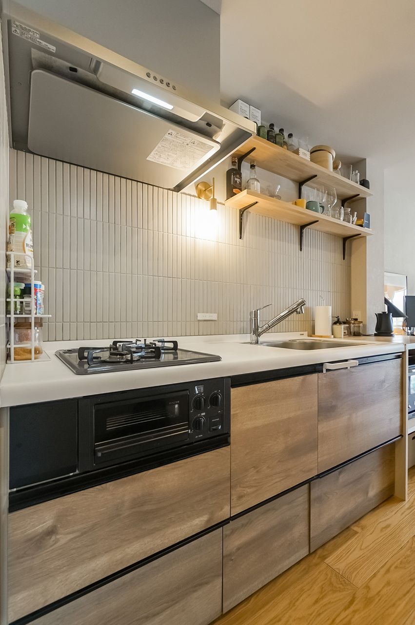 小物使いが映えそうなキッチン