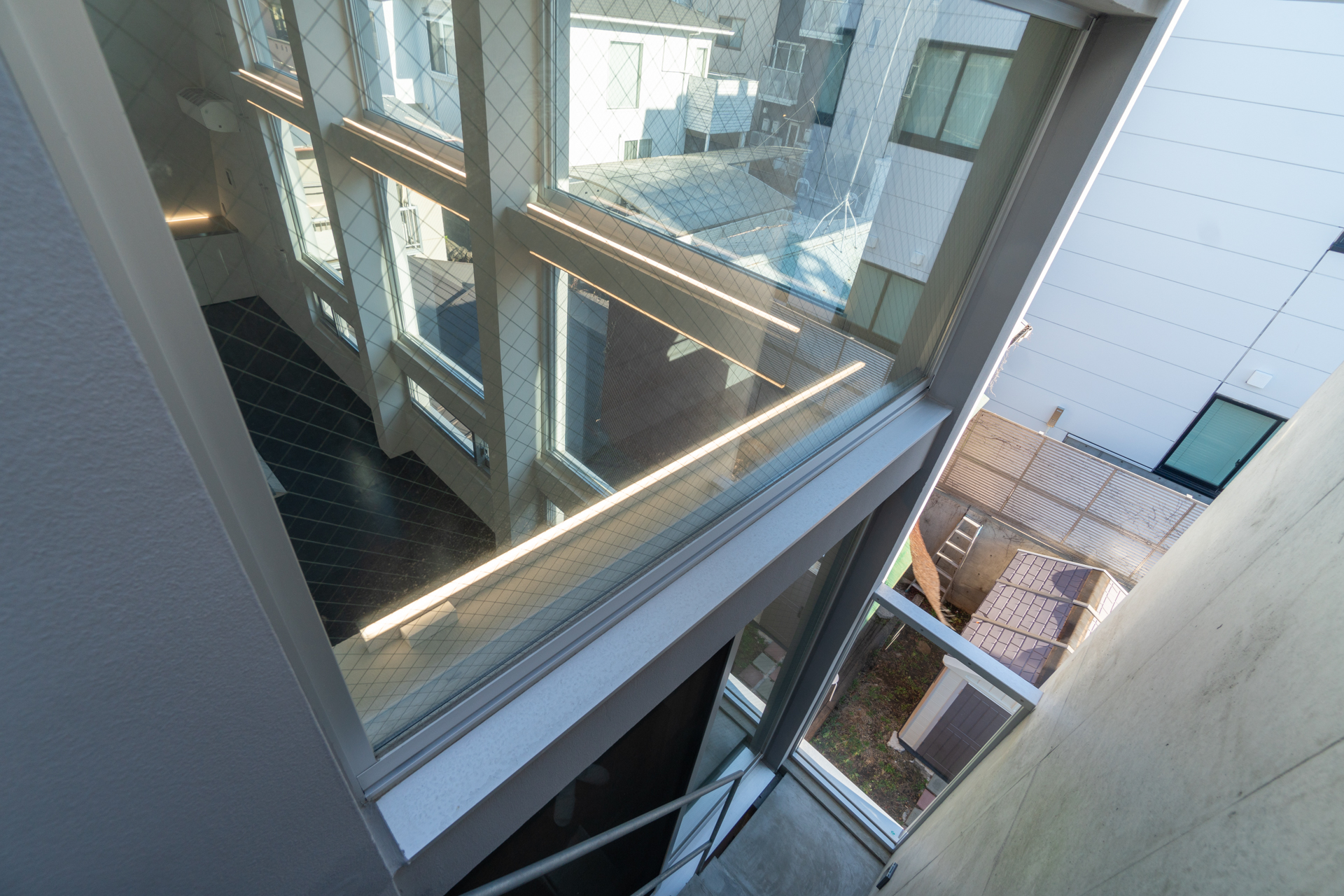 窓が気持ちいい