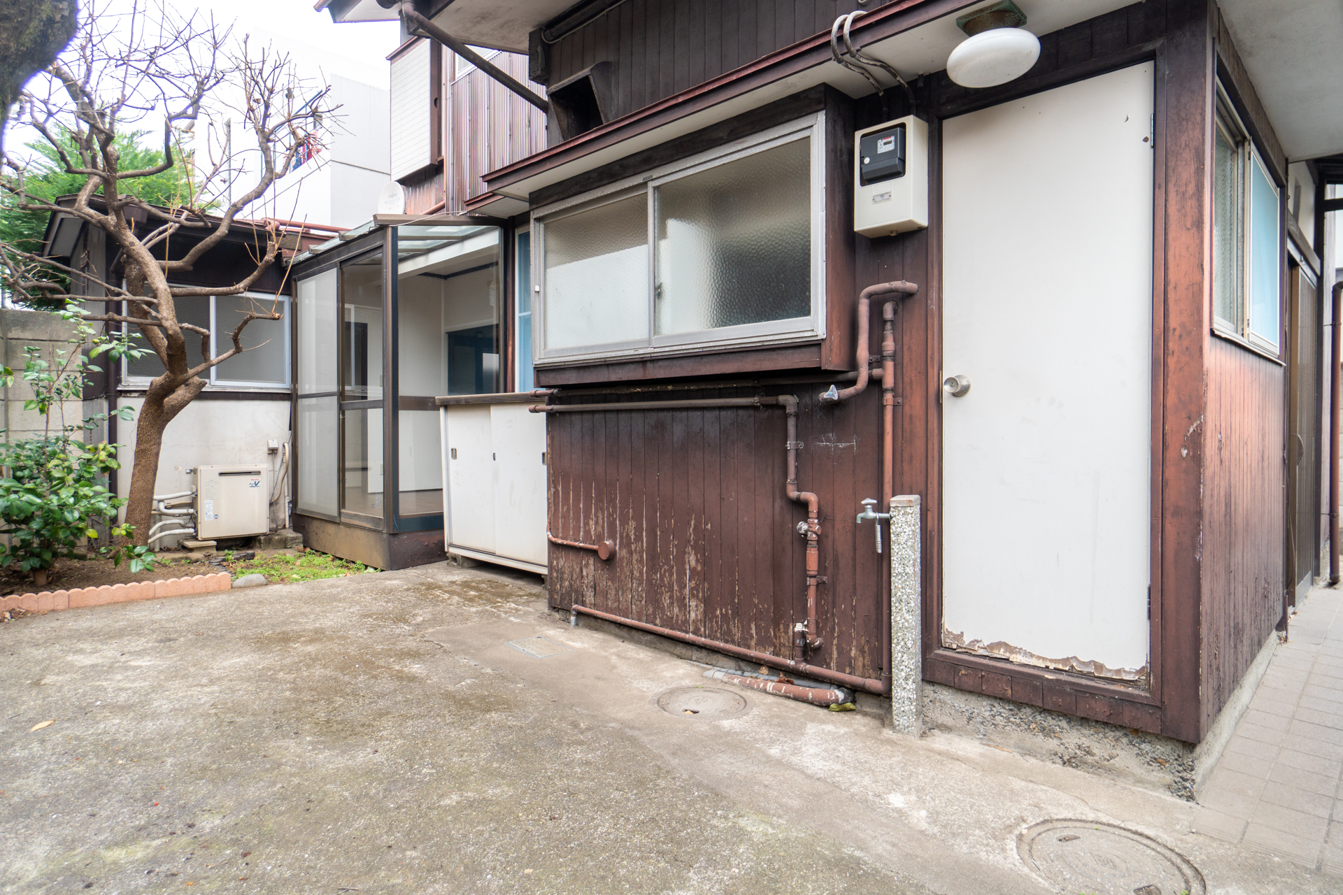 いい味が出ている外観