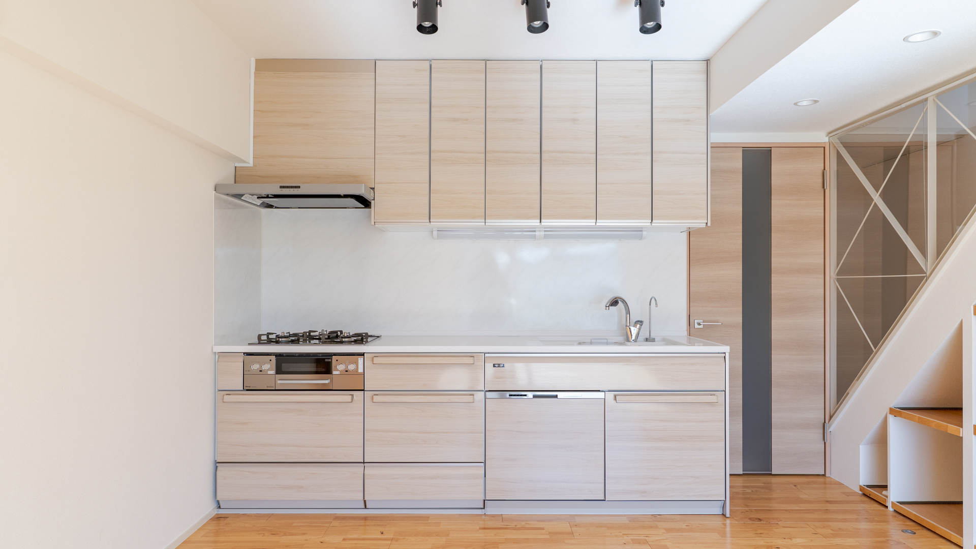 収納力もあるキッチン