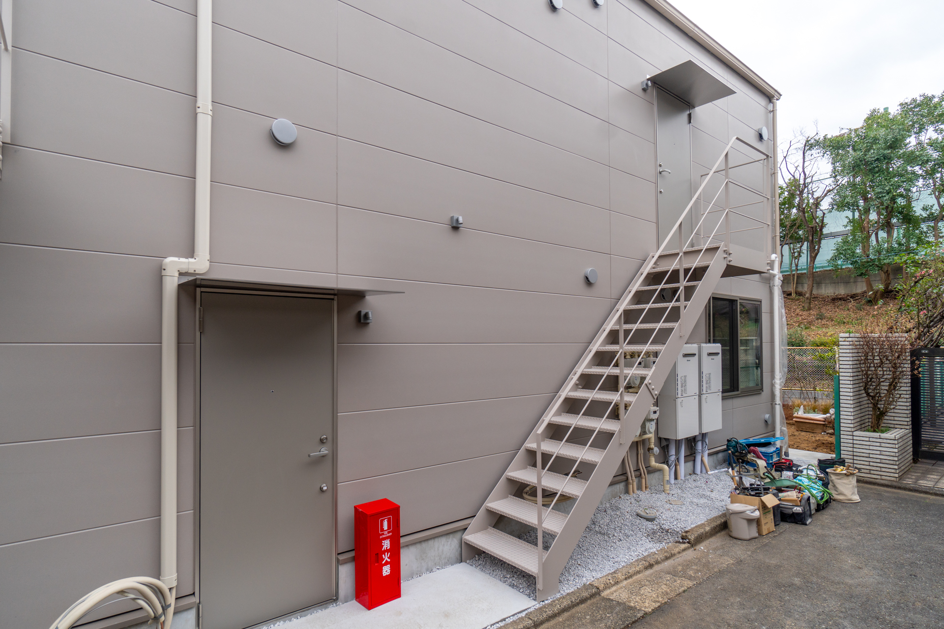 住居側の出入り口