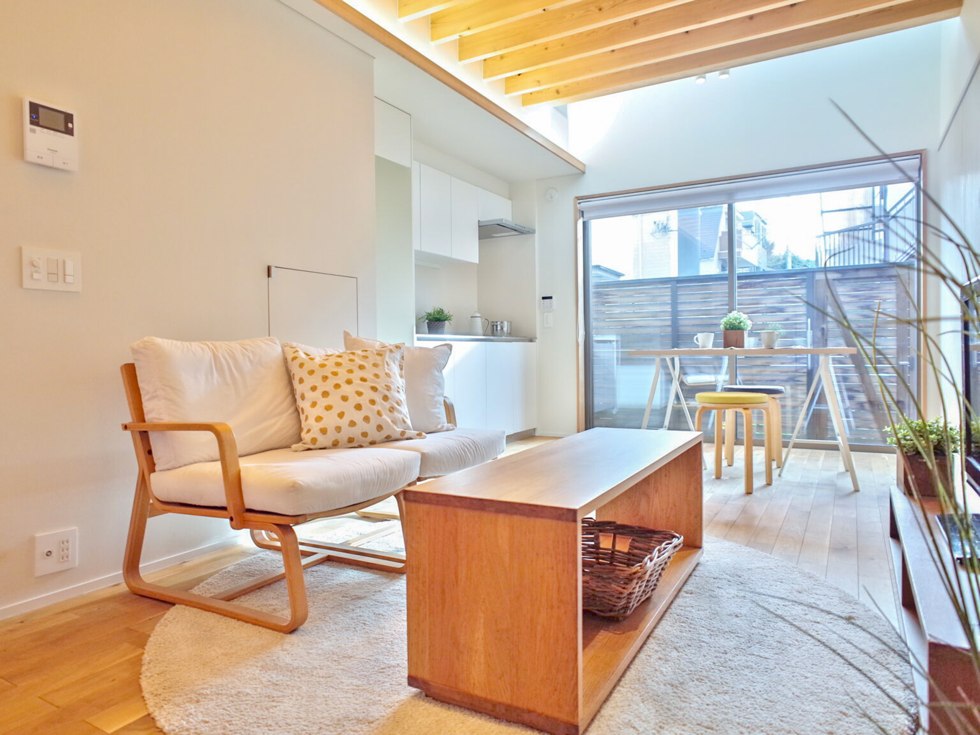 温かみのあるLDK