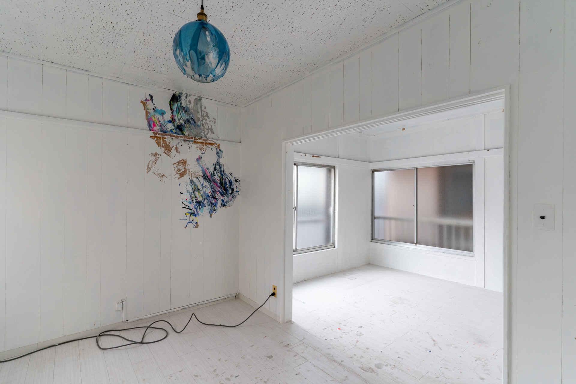 二階も仕切りがなく全て繋がっている空間