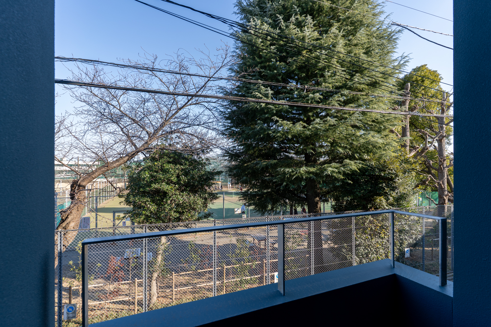 バルコニーからの眺め