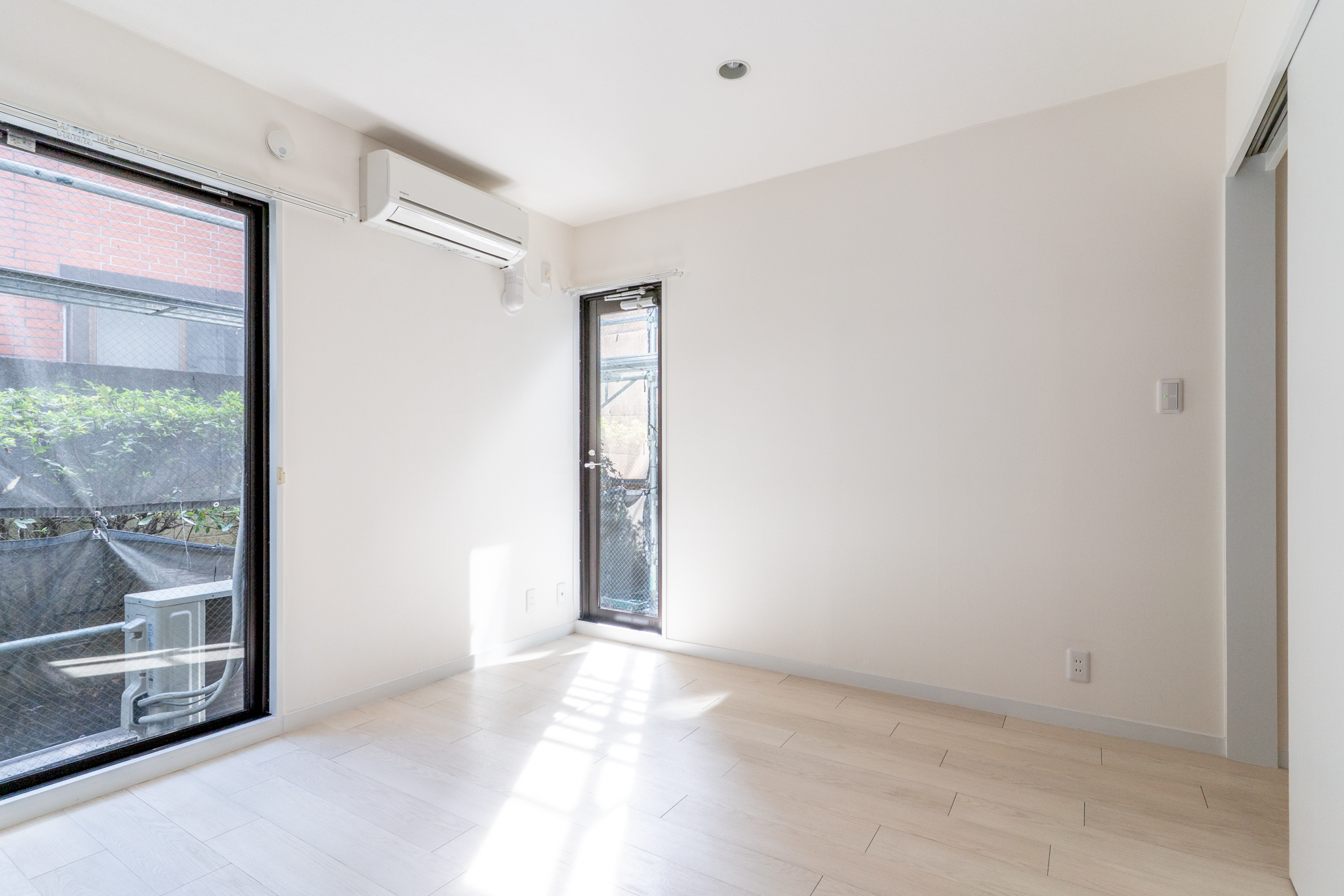 光が綺麗にさしこむ