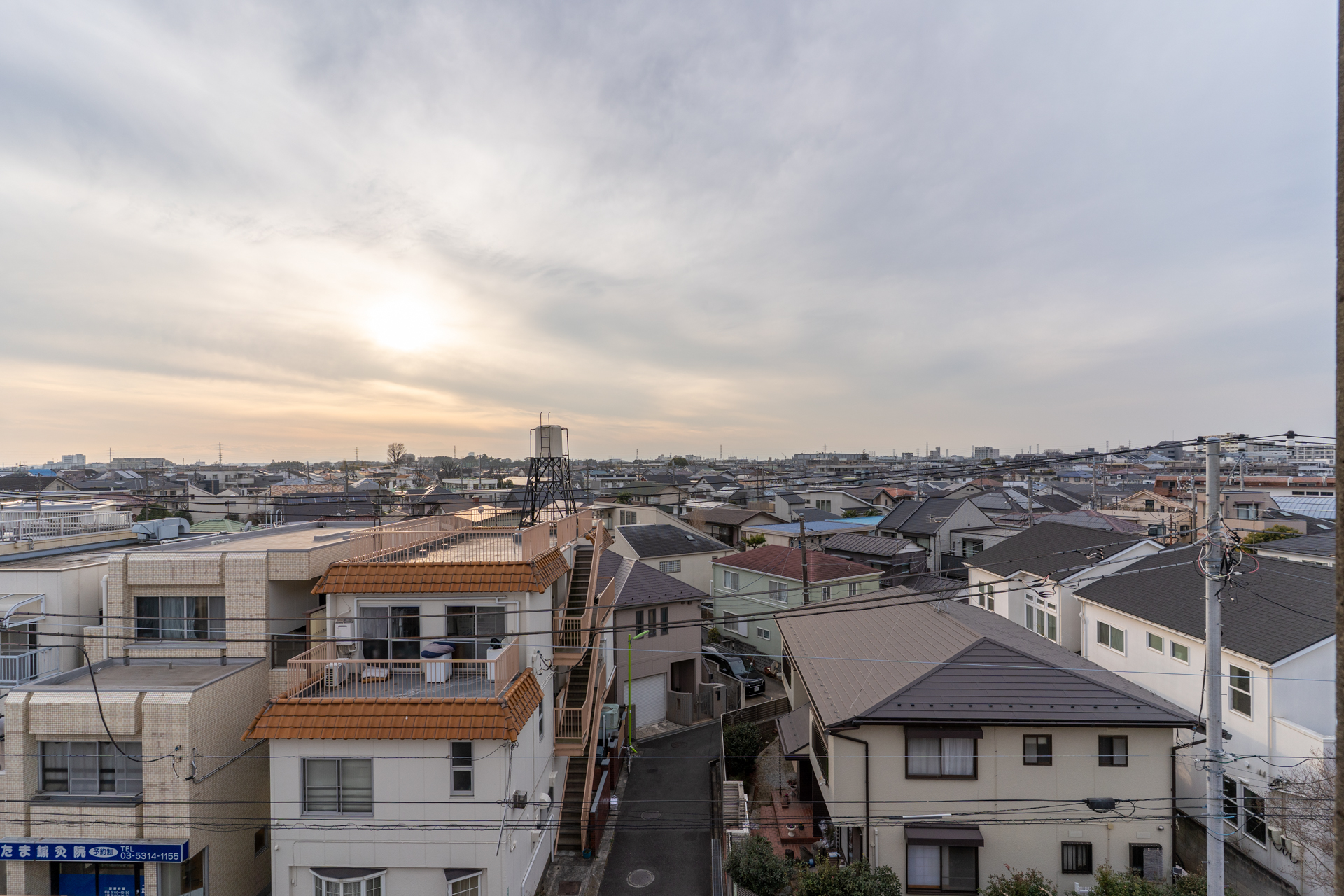 バルコニーからの景色