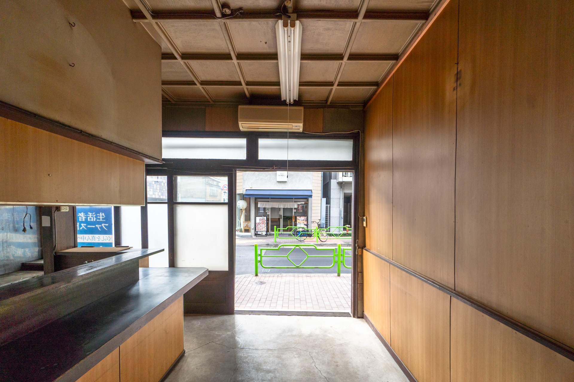 1階奥からの景色が好き