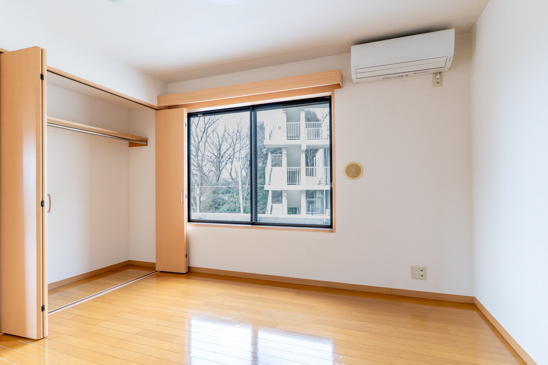 クローゼットも完備