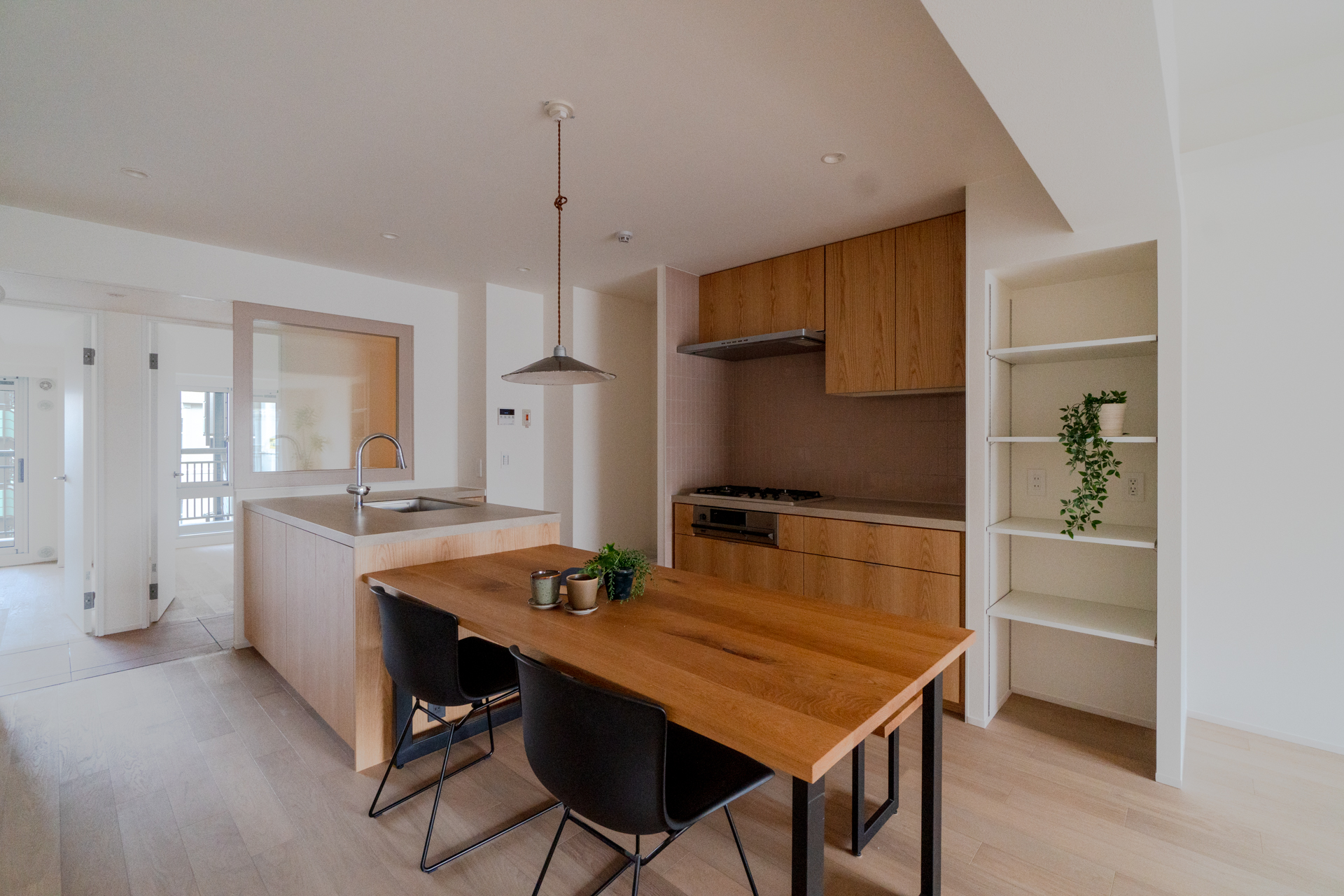 家の中心はキッチン