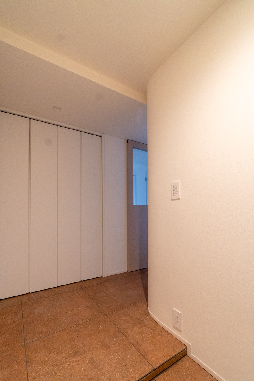 アーチの壁がいちいち可愛い