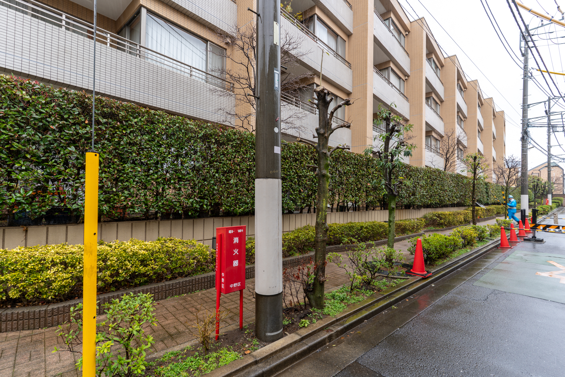 道路側からの視線はさほど気にならない