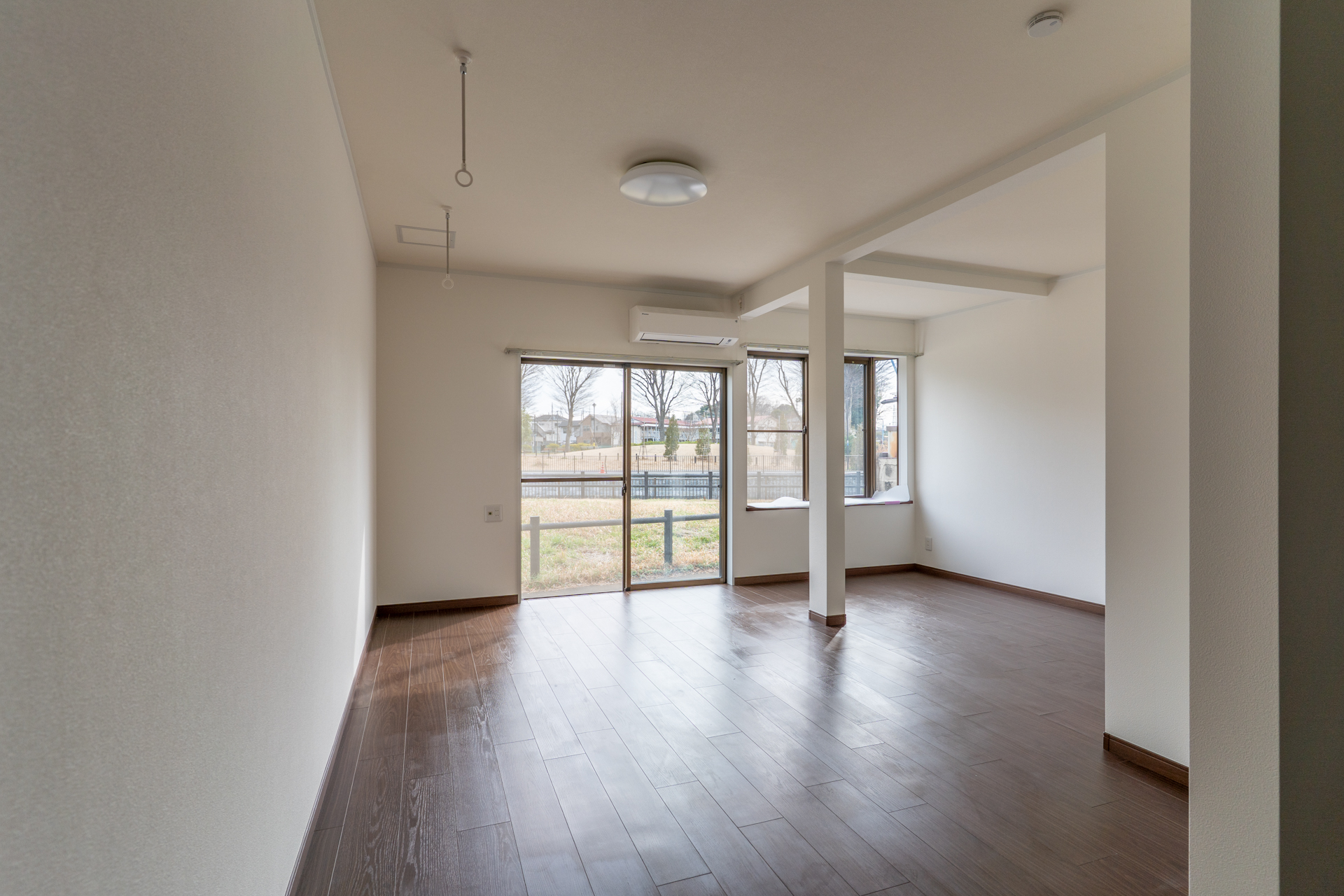 奥行きのあるワンルーム