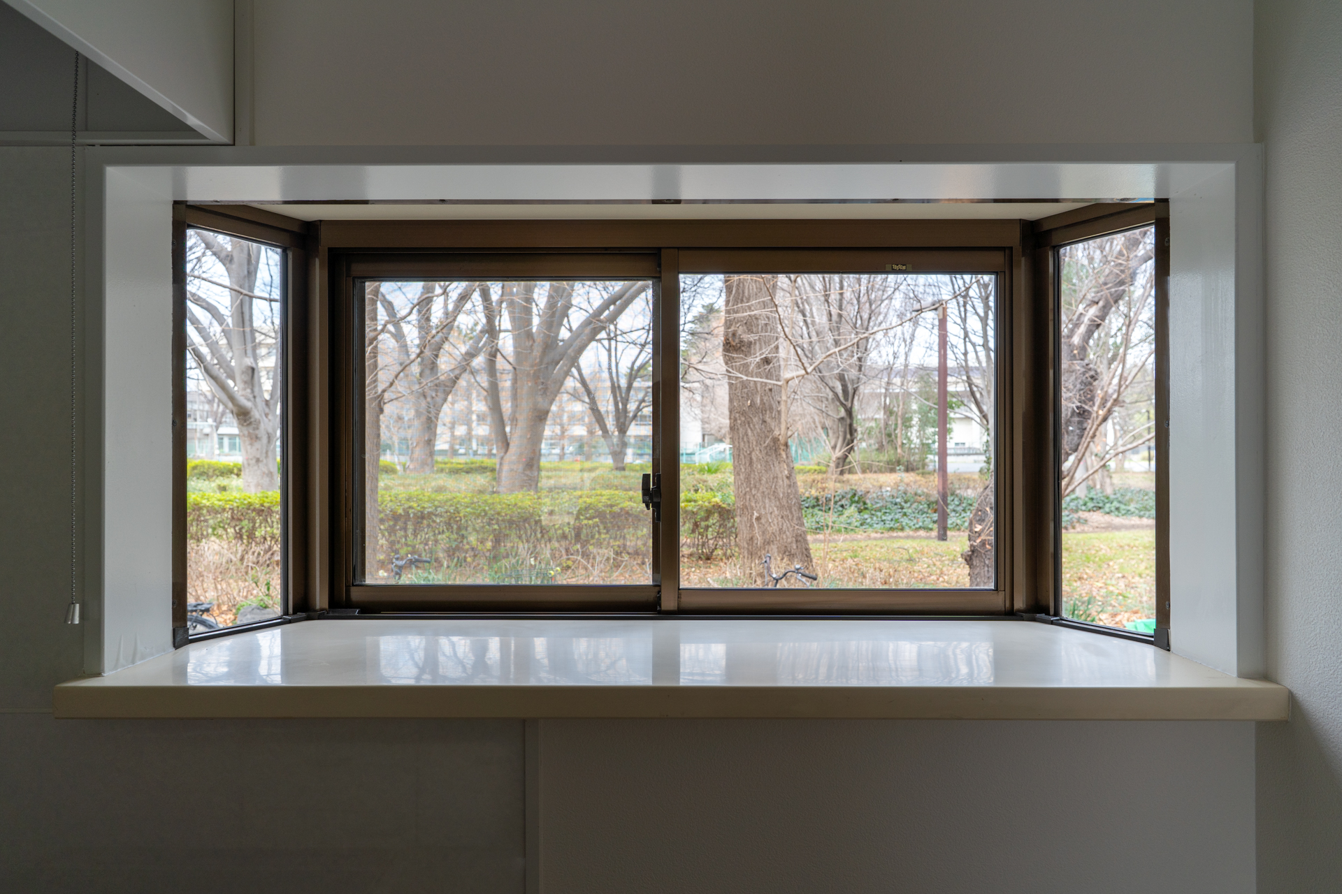 絵になるキッチン窓