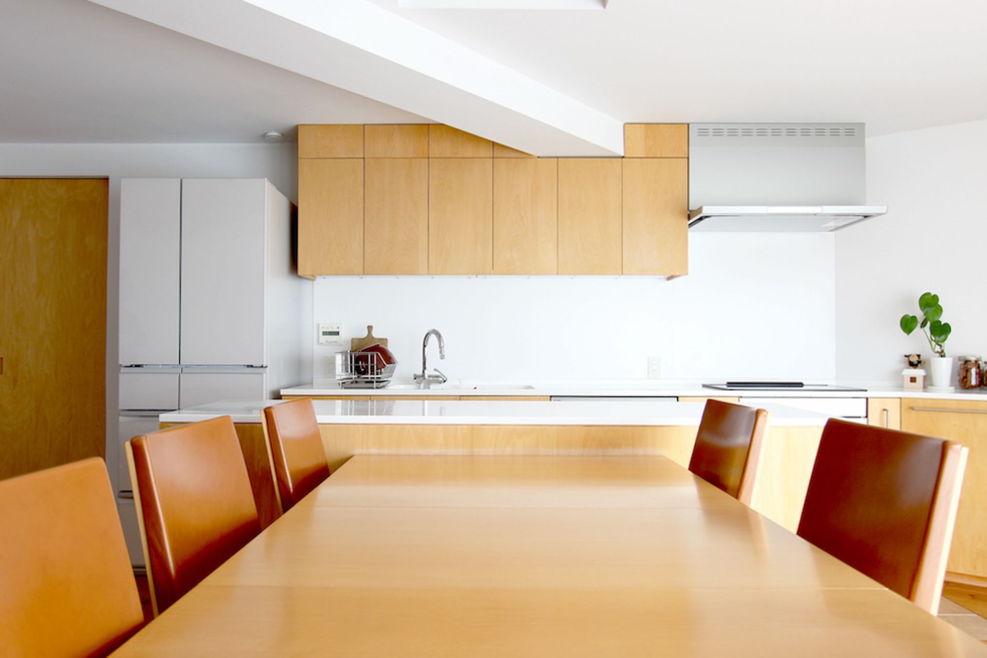 シェフの料理を待つ特等席