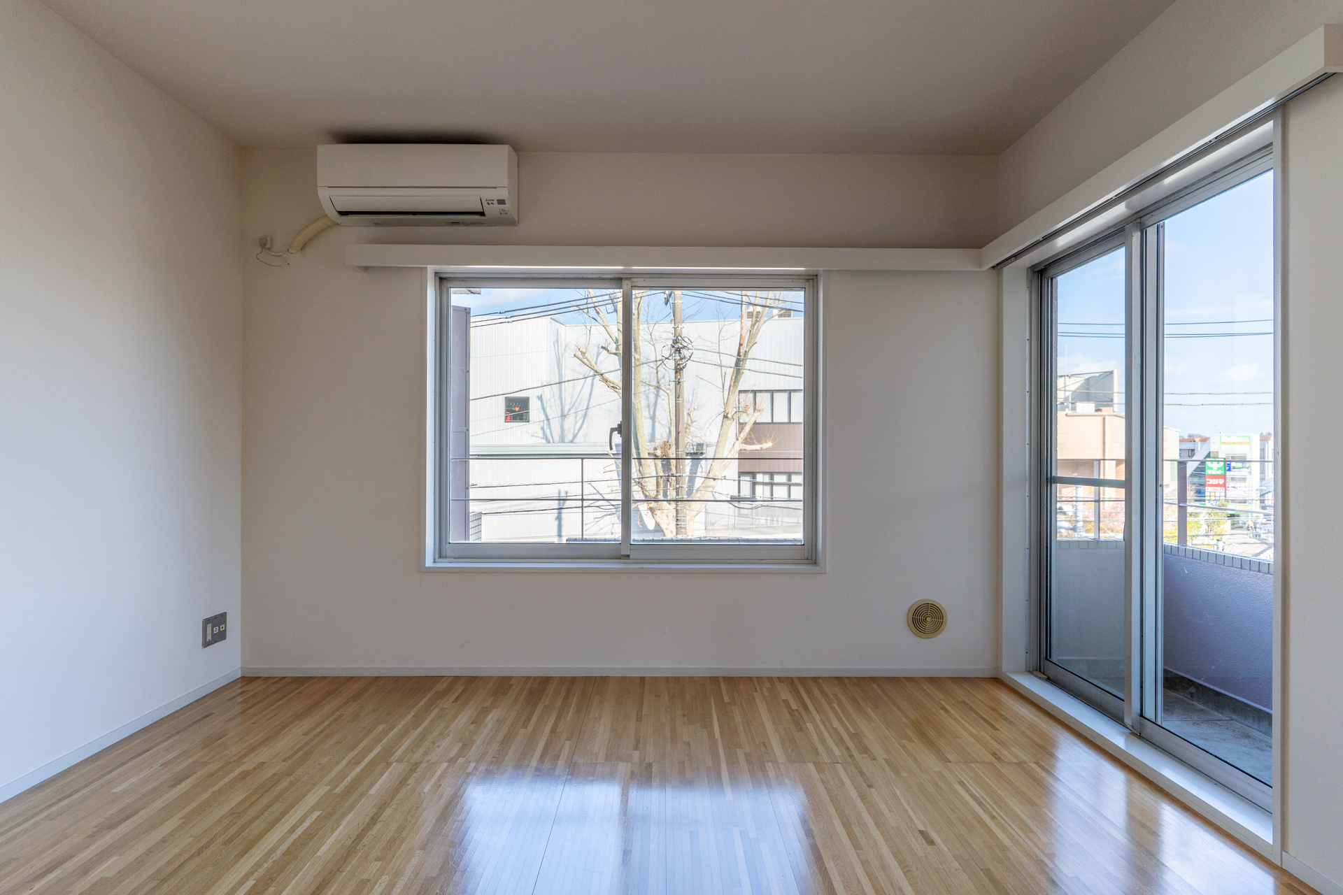 LDKキッチン側からの視点