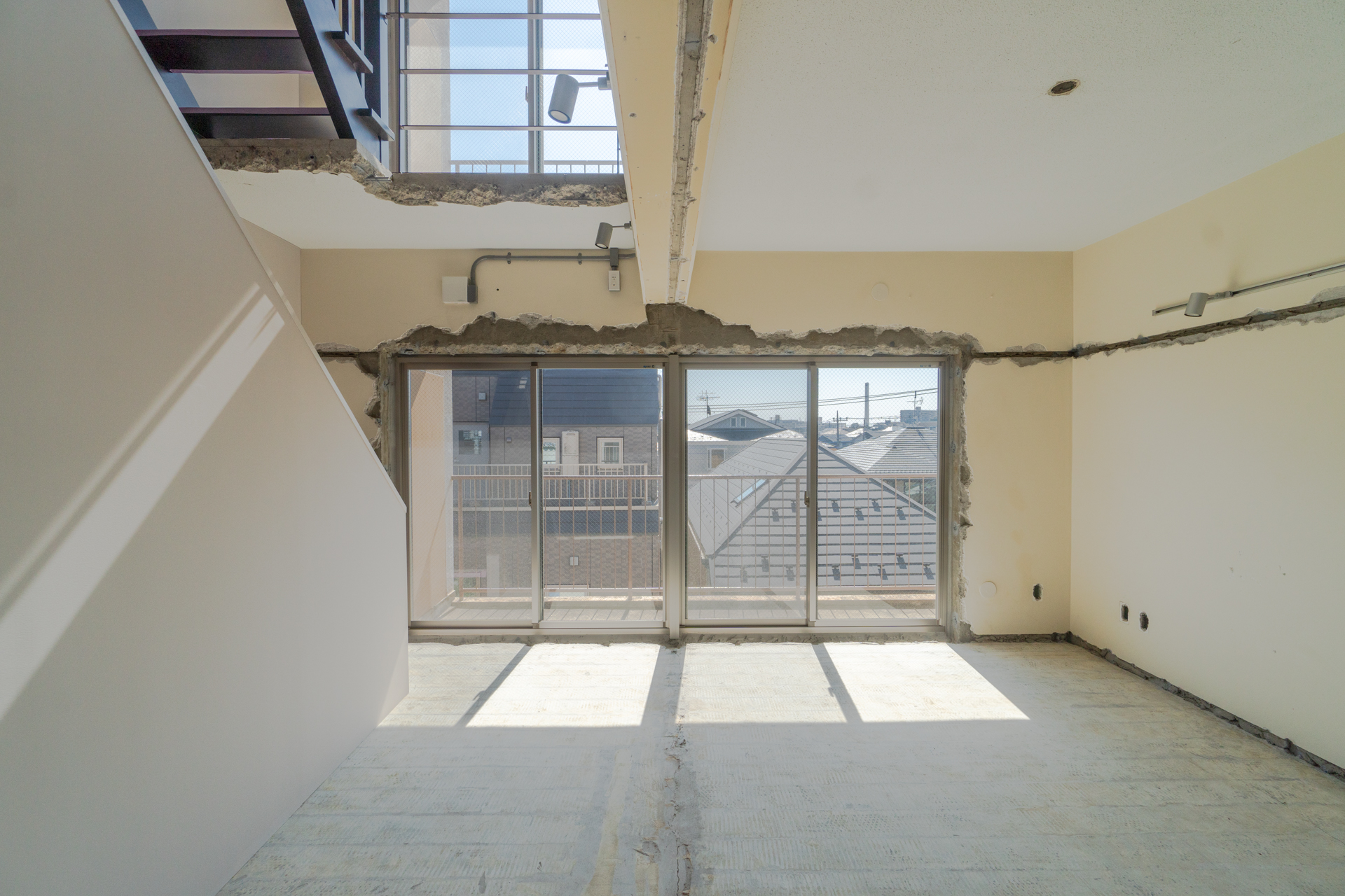 3階でも光が入り明るい