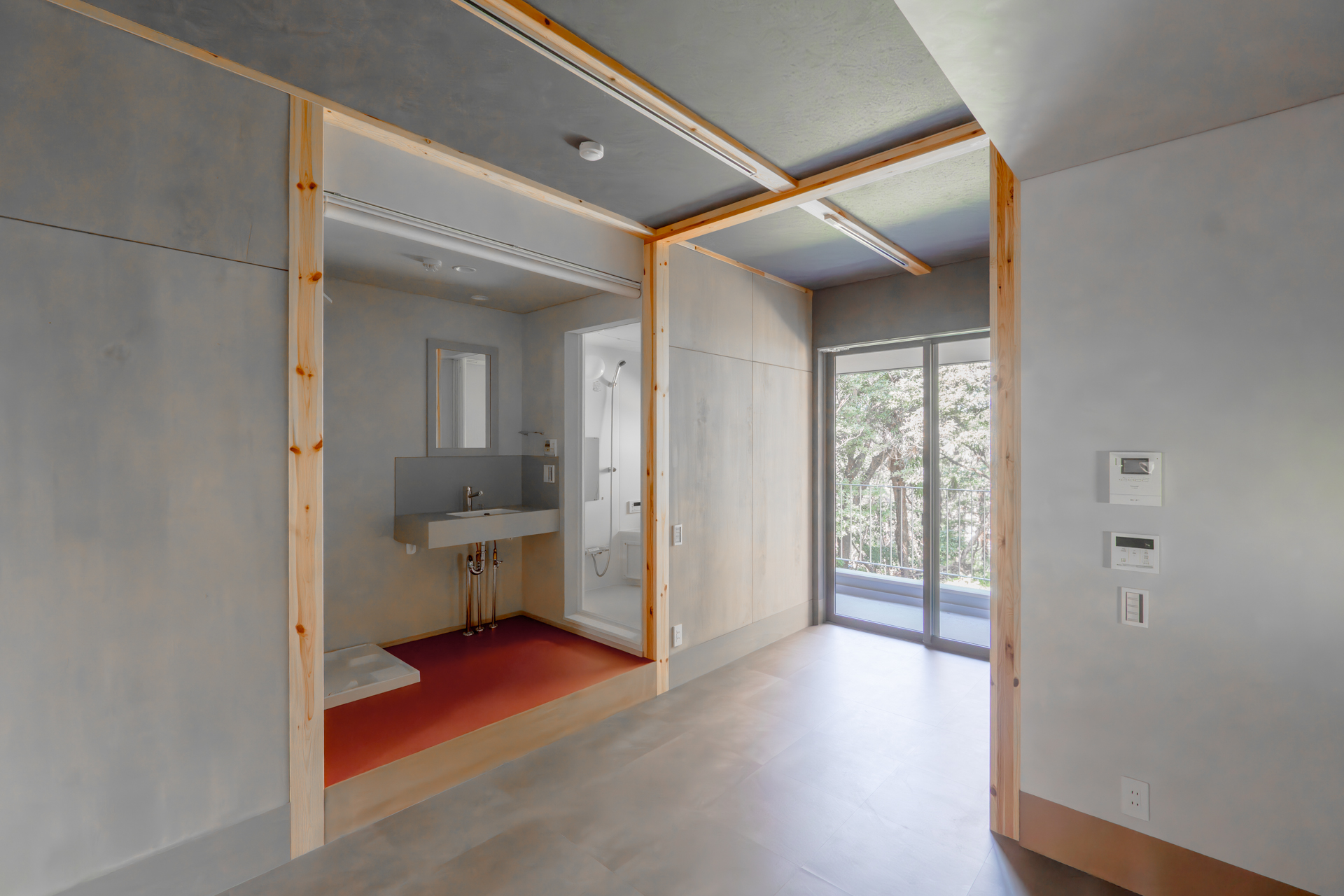 森向きの庭棟（N105号室）