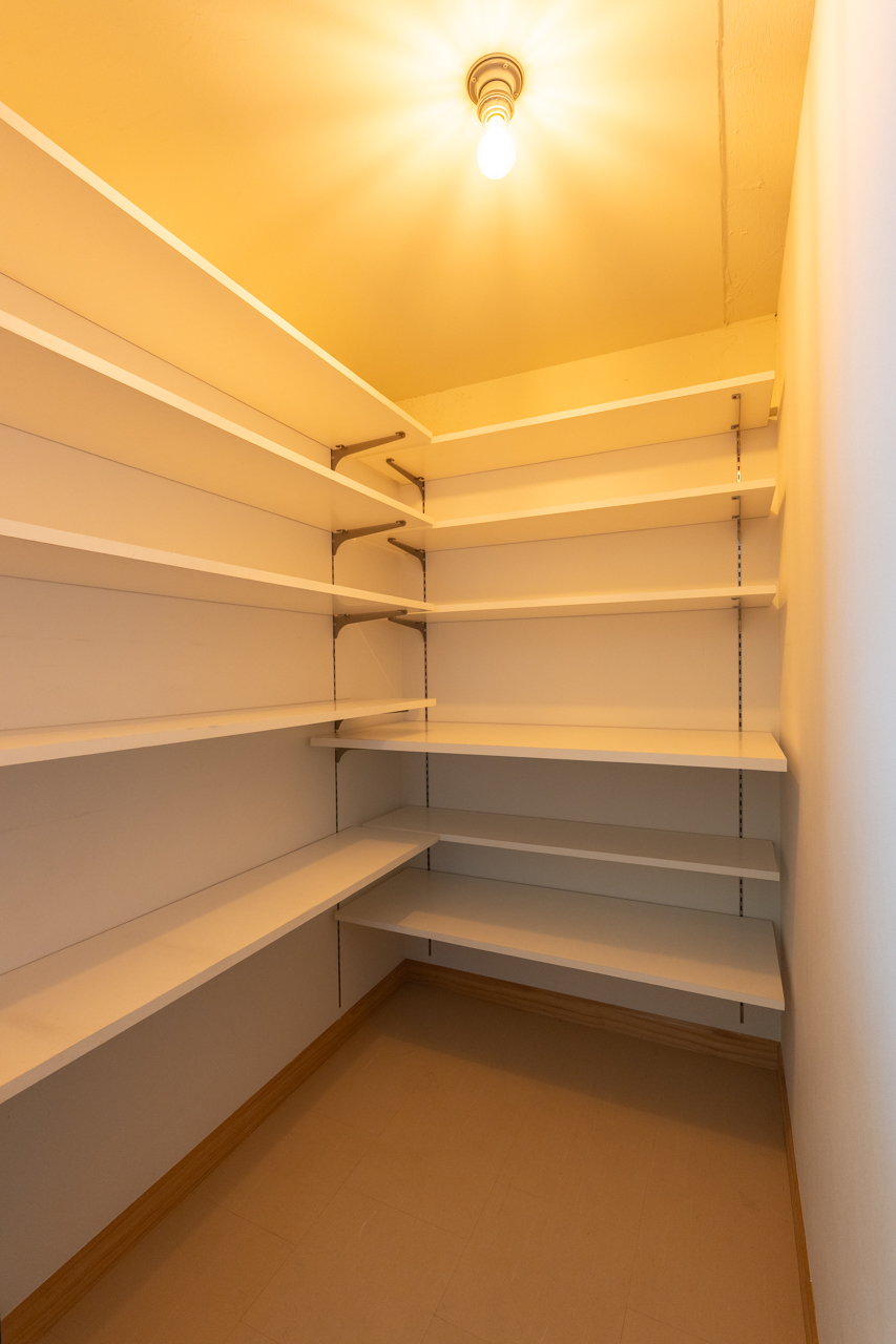 パントリーも大容量