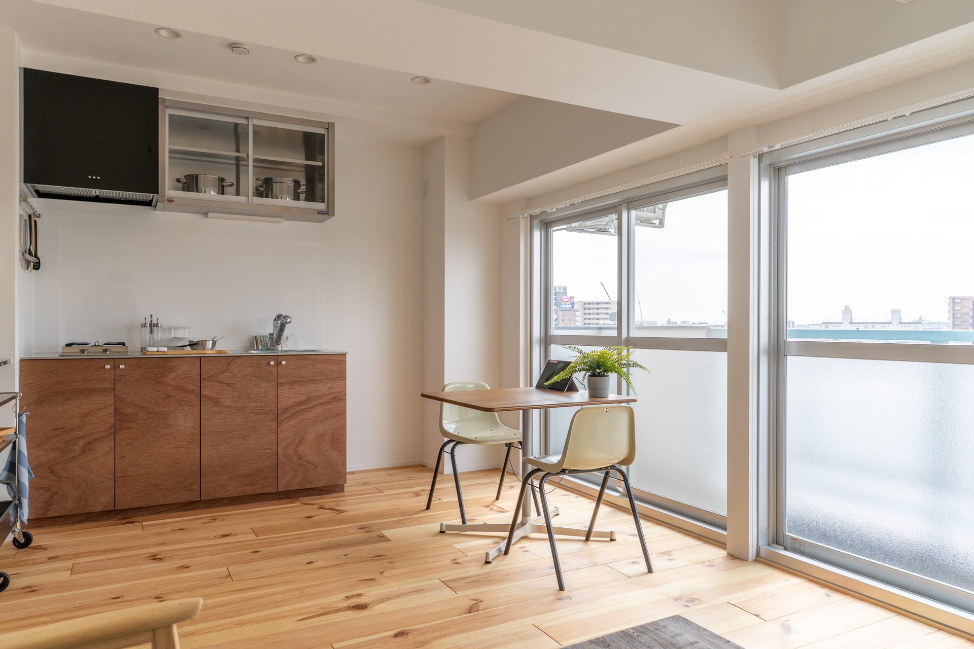 右奥側からの視点