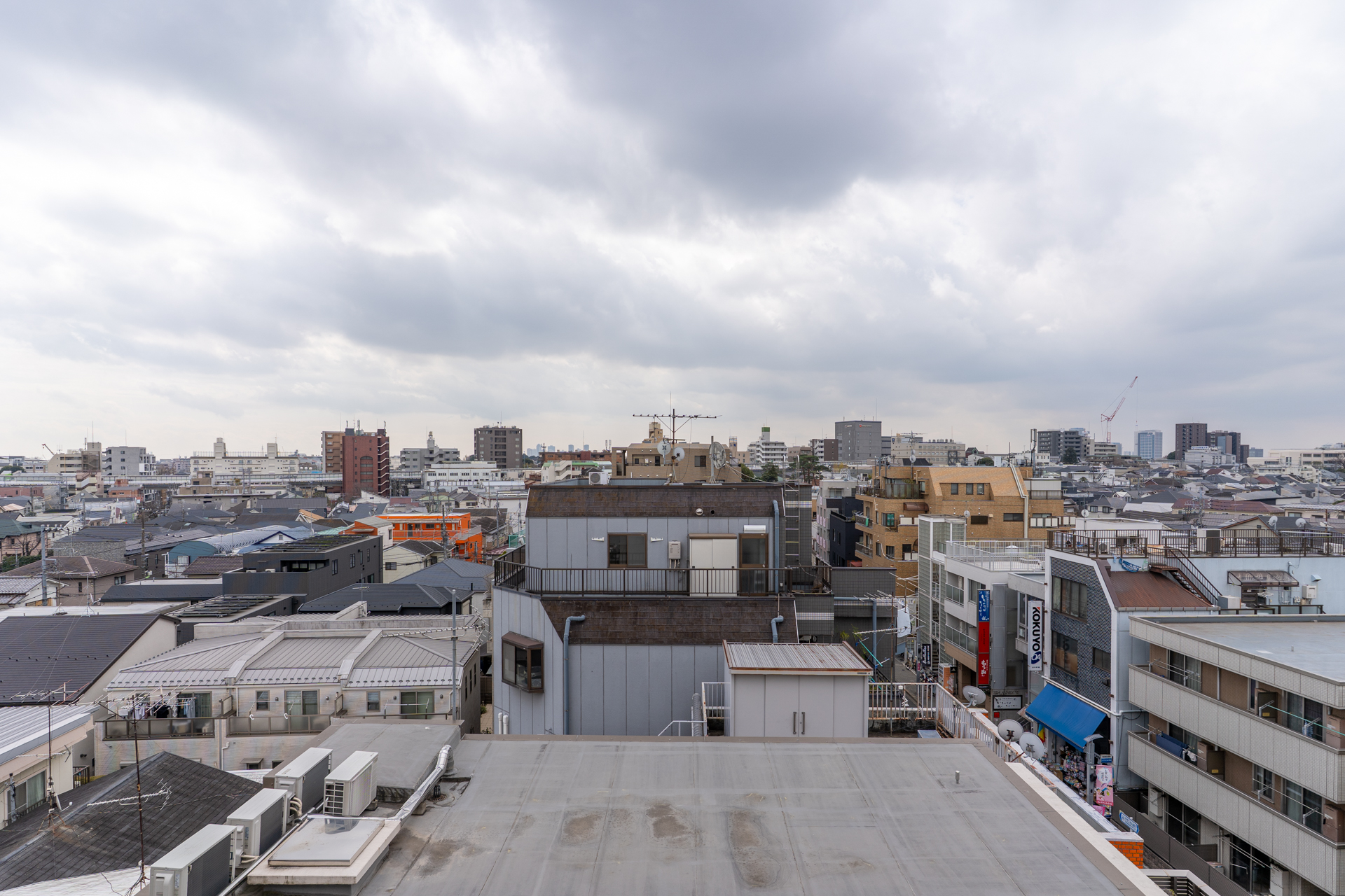 バルコニーからの景色