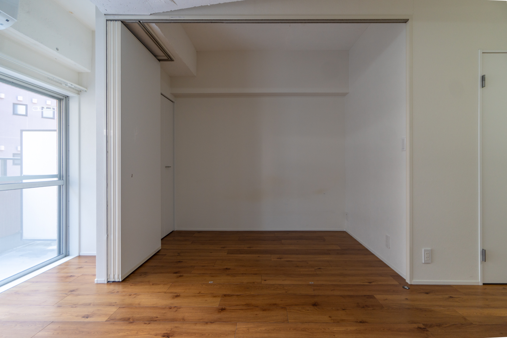 パーテーション全開放