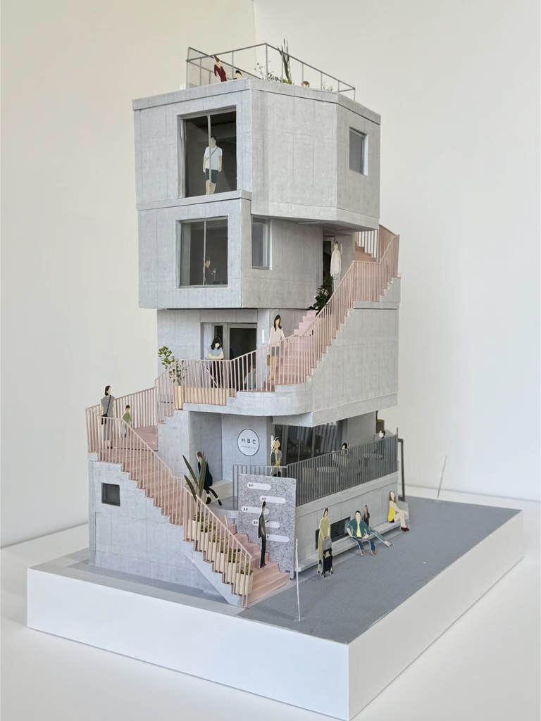 定型な作りじゃなく、建物自体にもまちっぽさがある