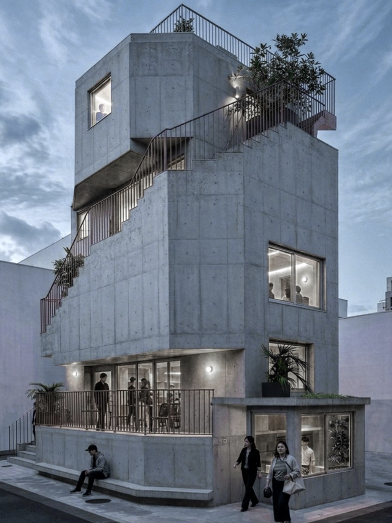 家に帰る前に立ち寄るような場所に